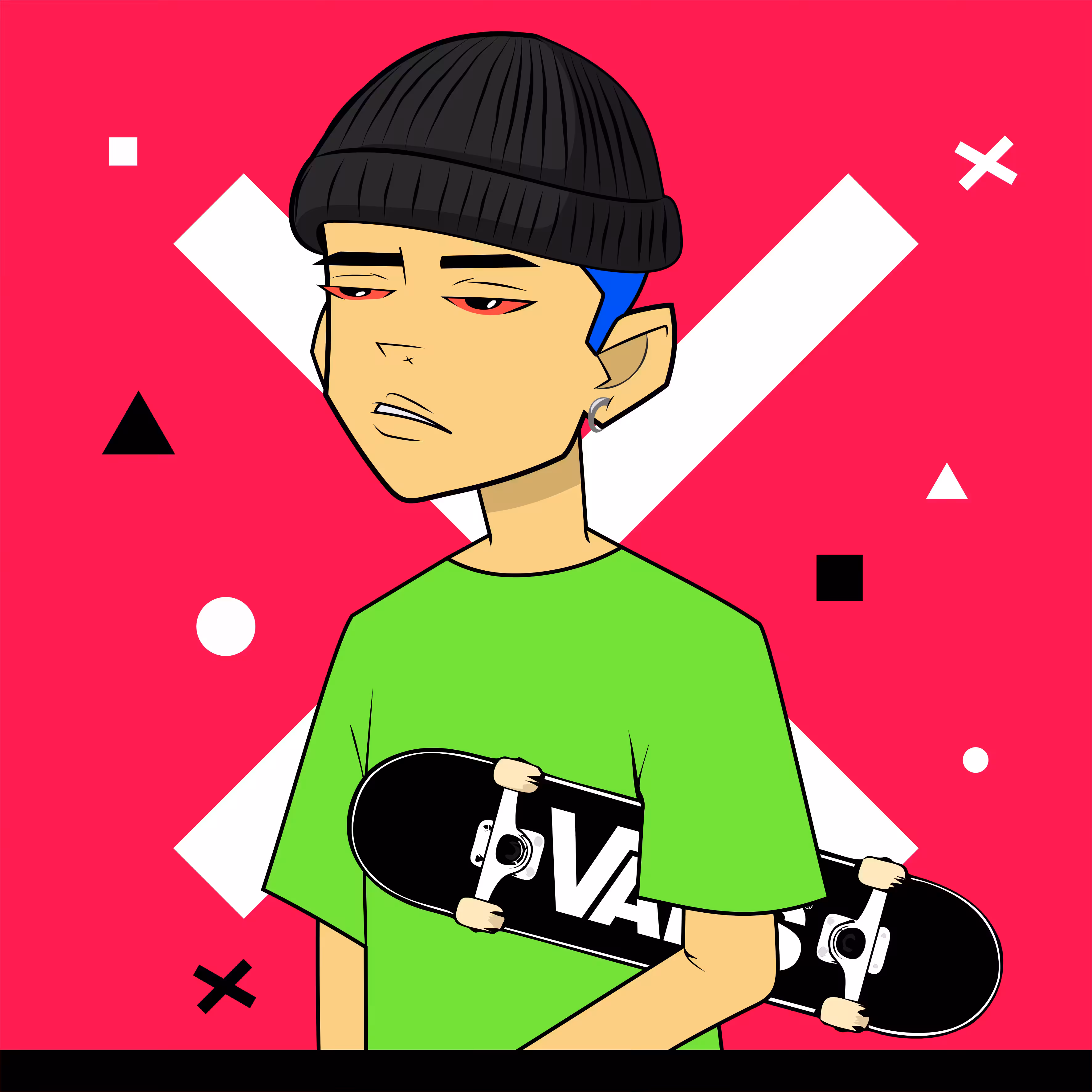 NEVERBLINC "SKATER" 