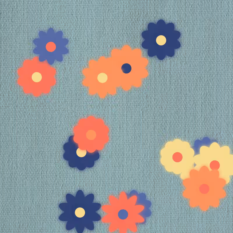 Blooming canvas #4