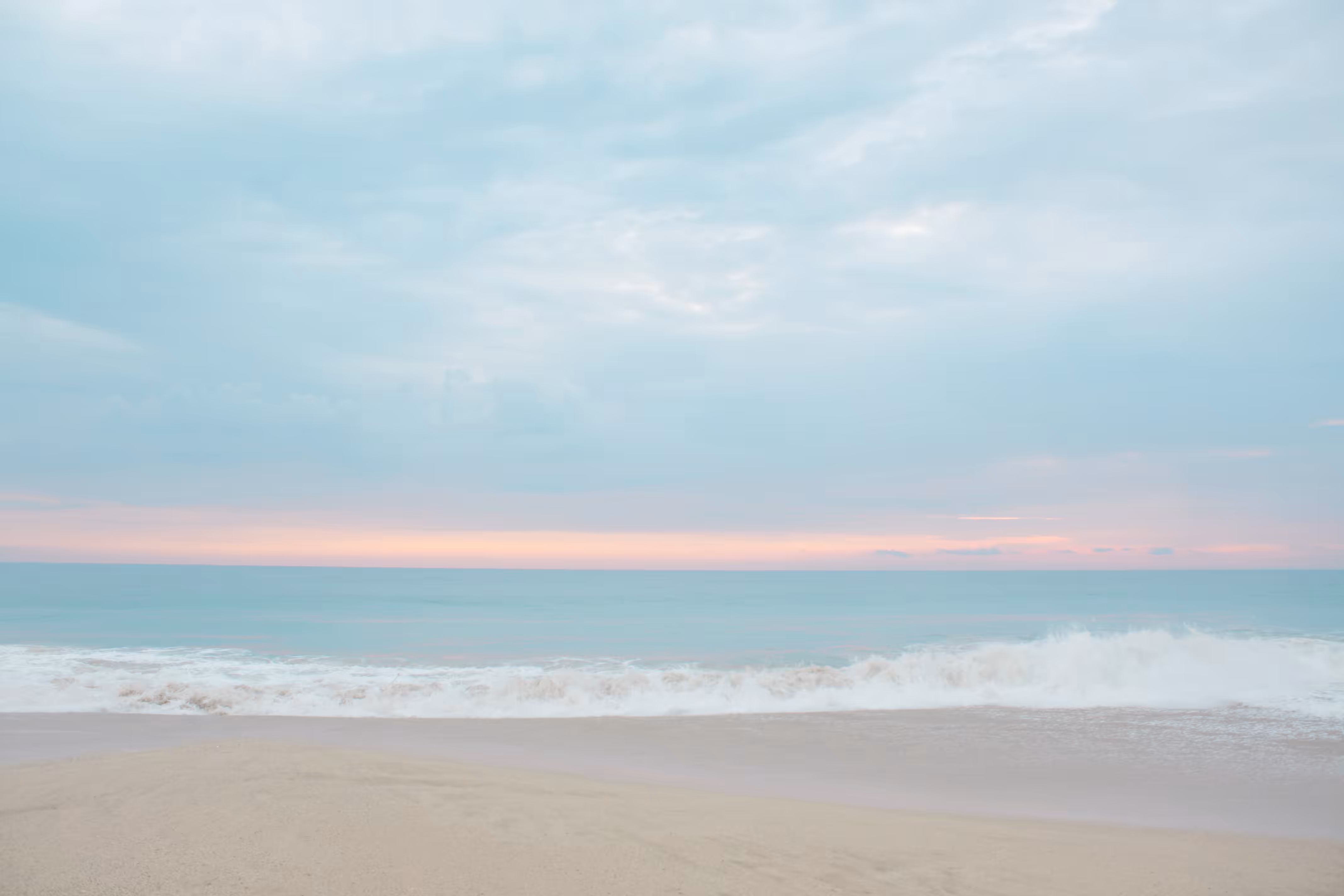 milky sunset