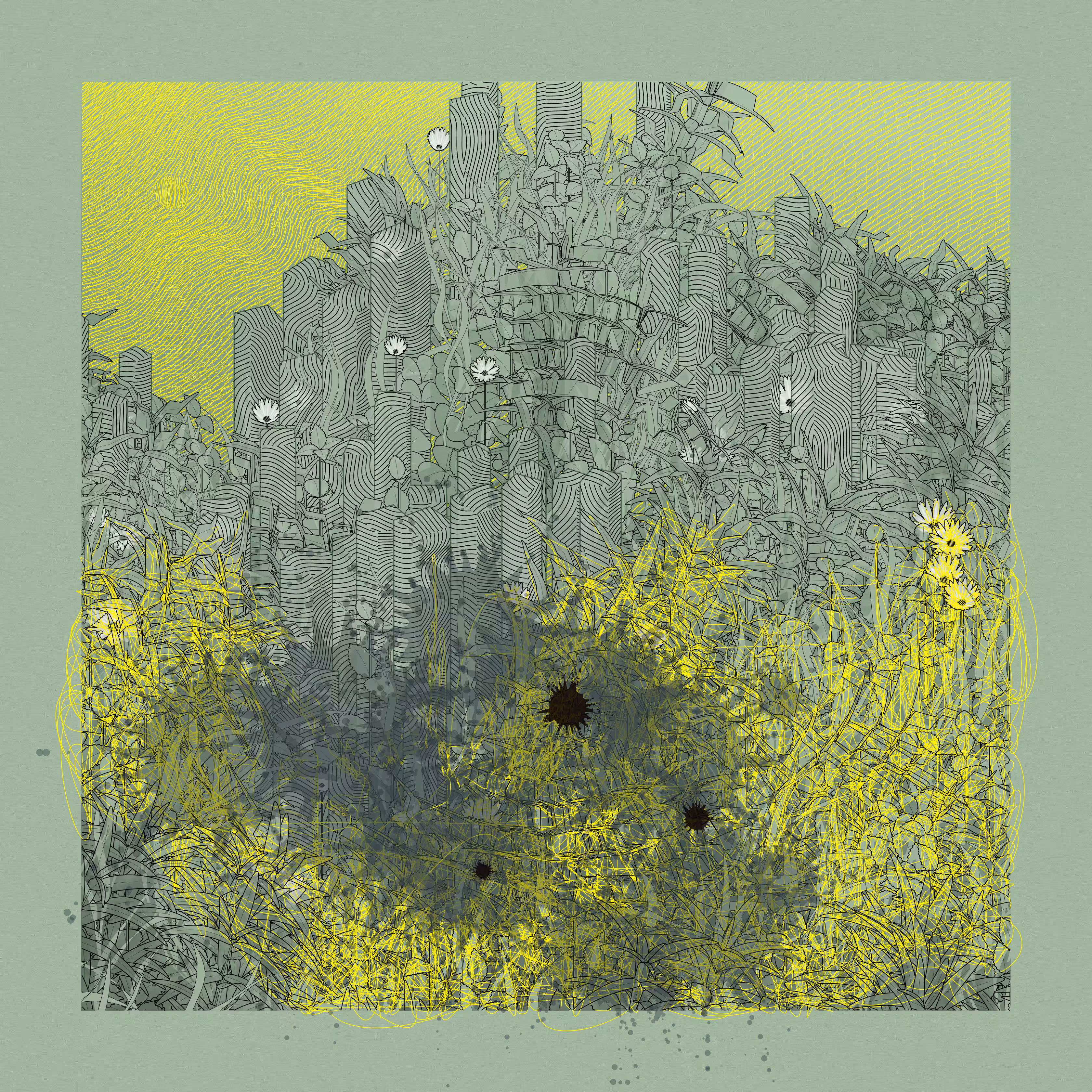 Landscape with Carbon Capture #5860