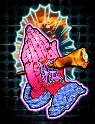 Crypto Art Omelas Project: Hand ON #1 -SHOUDOU=LOVE-