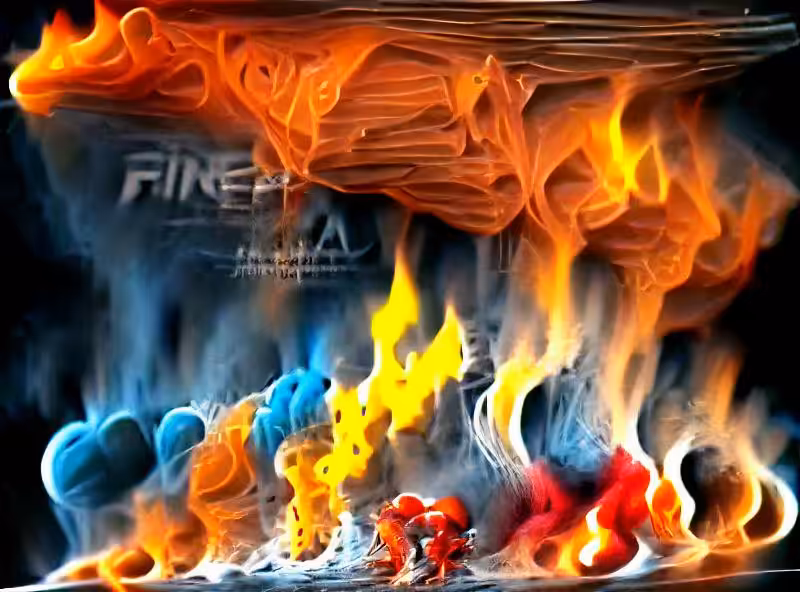 Abraham's First Works: fire