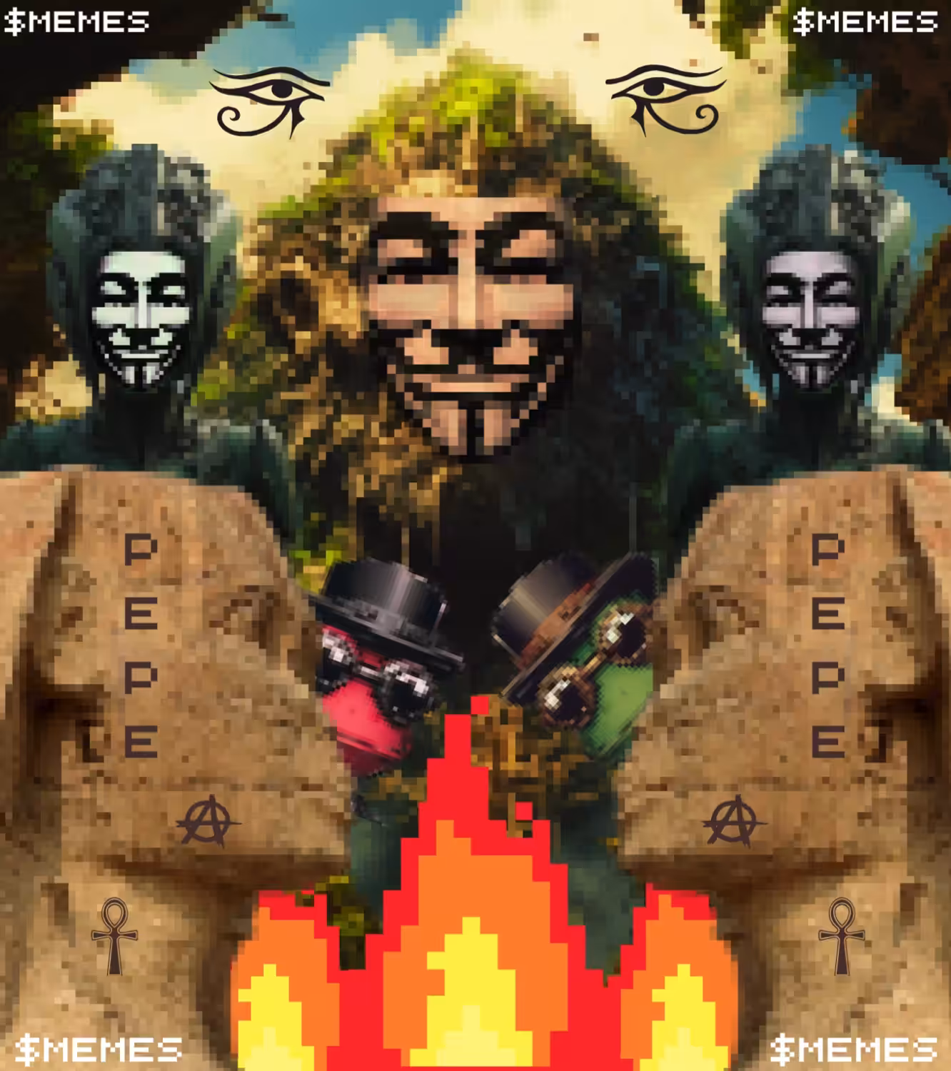 Rodeo posts: MEME MASTERS / PIXEL EDT