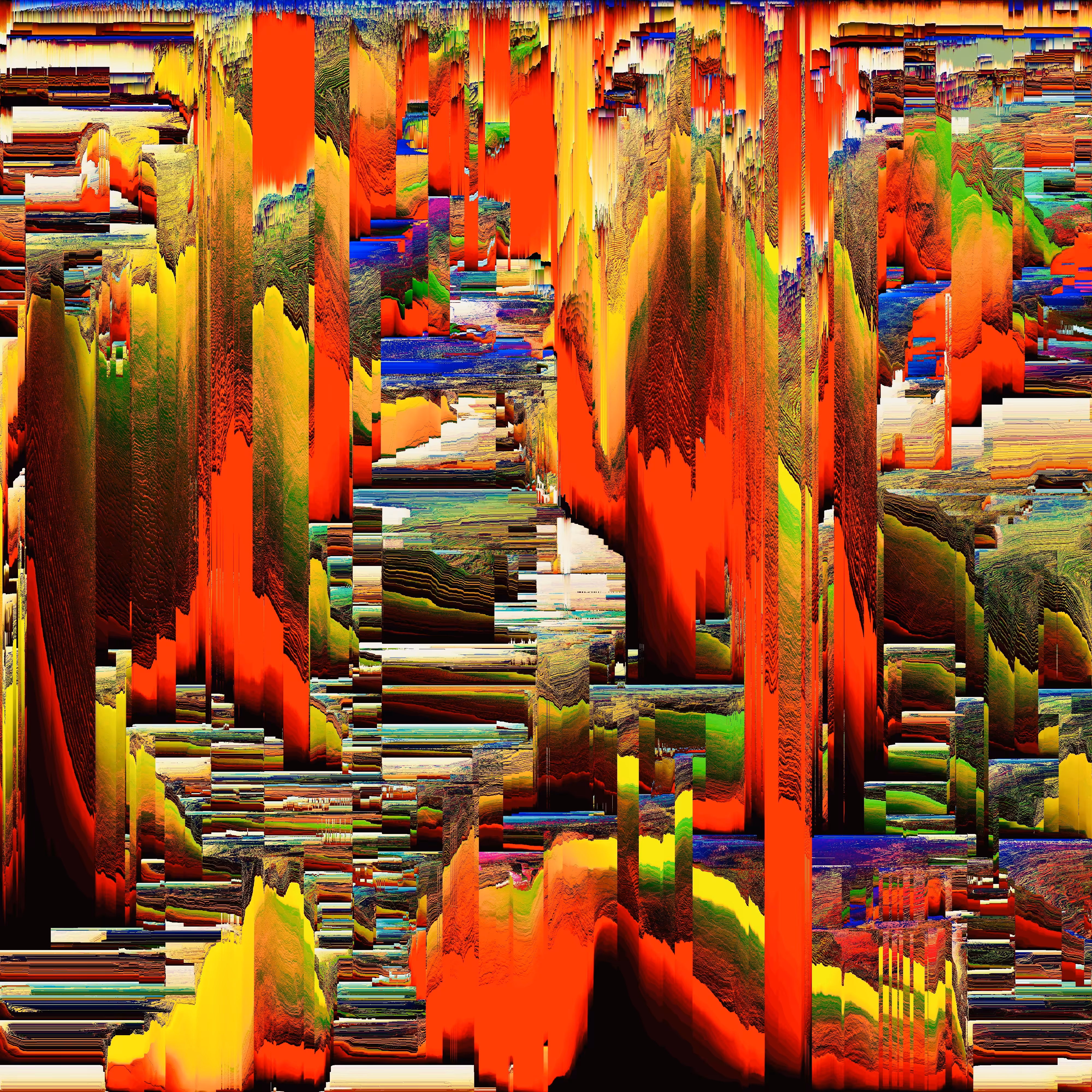 Burning Data Forest 