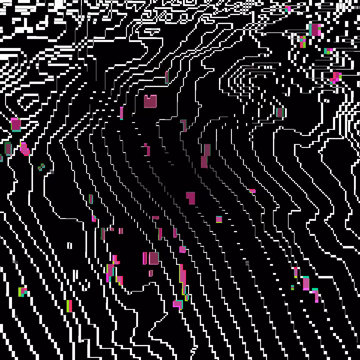 Pixel Topography #14
