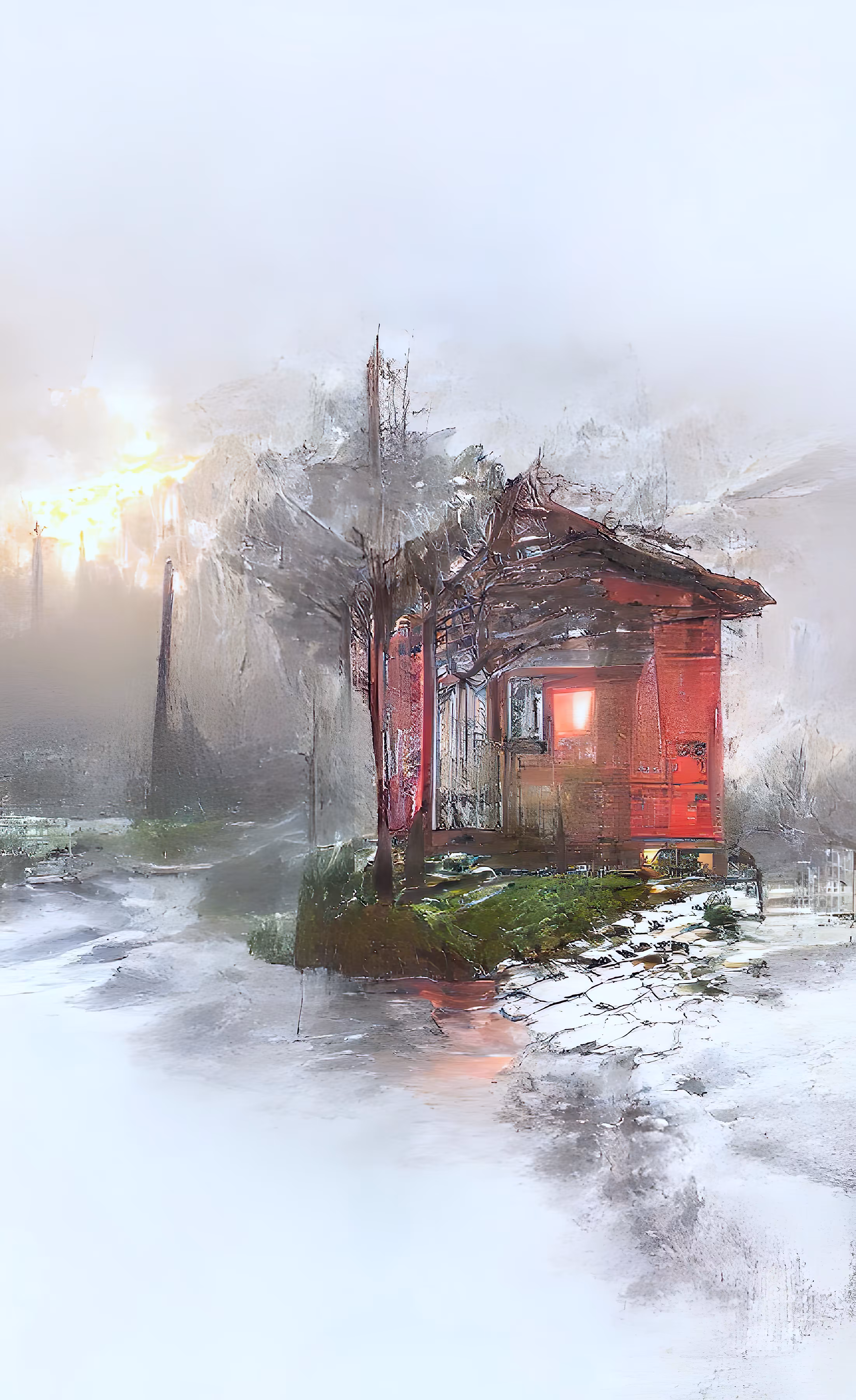 Riverside Red House
