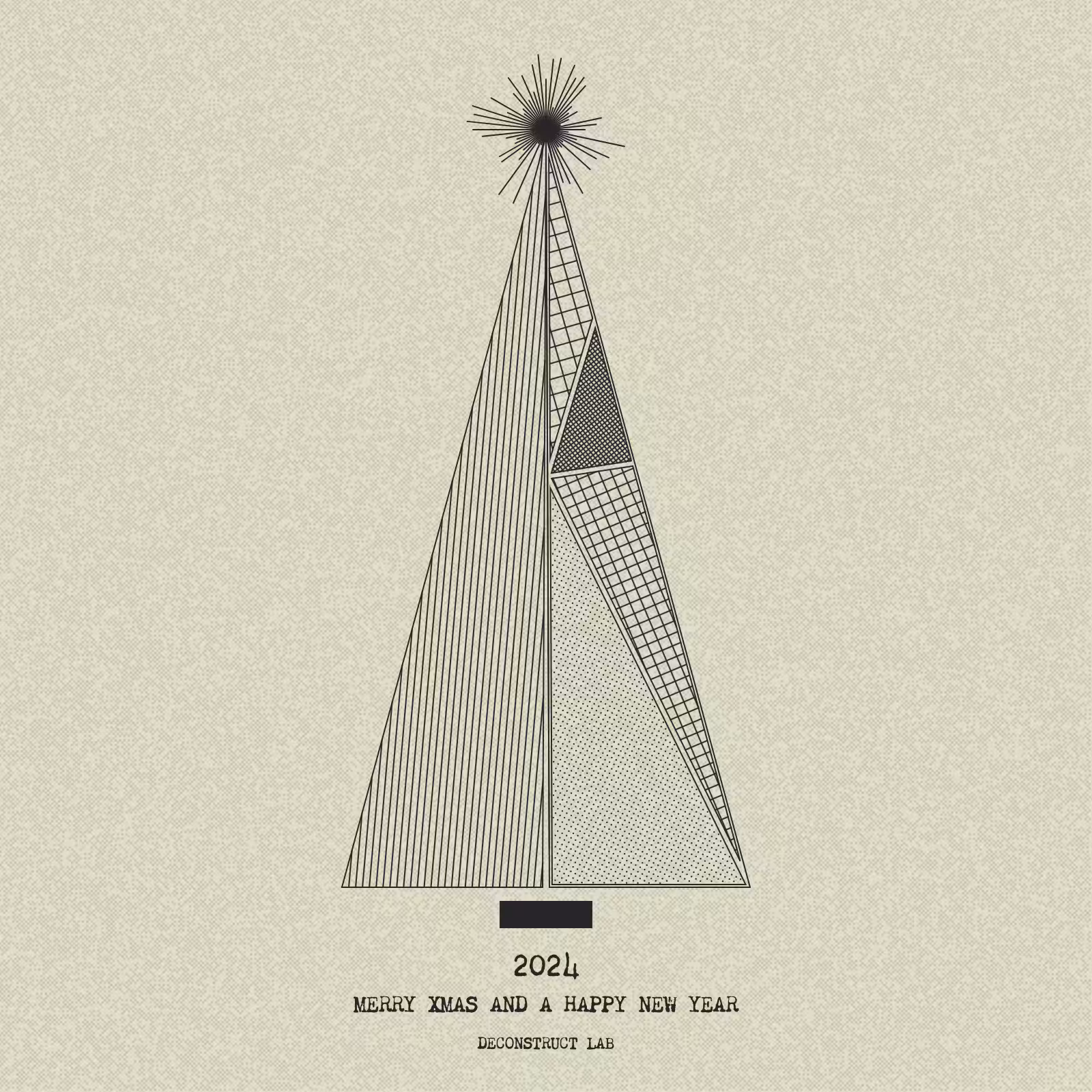 Have Yourself a Merry Little Geometric Tree #222