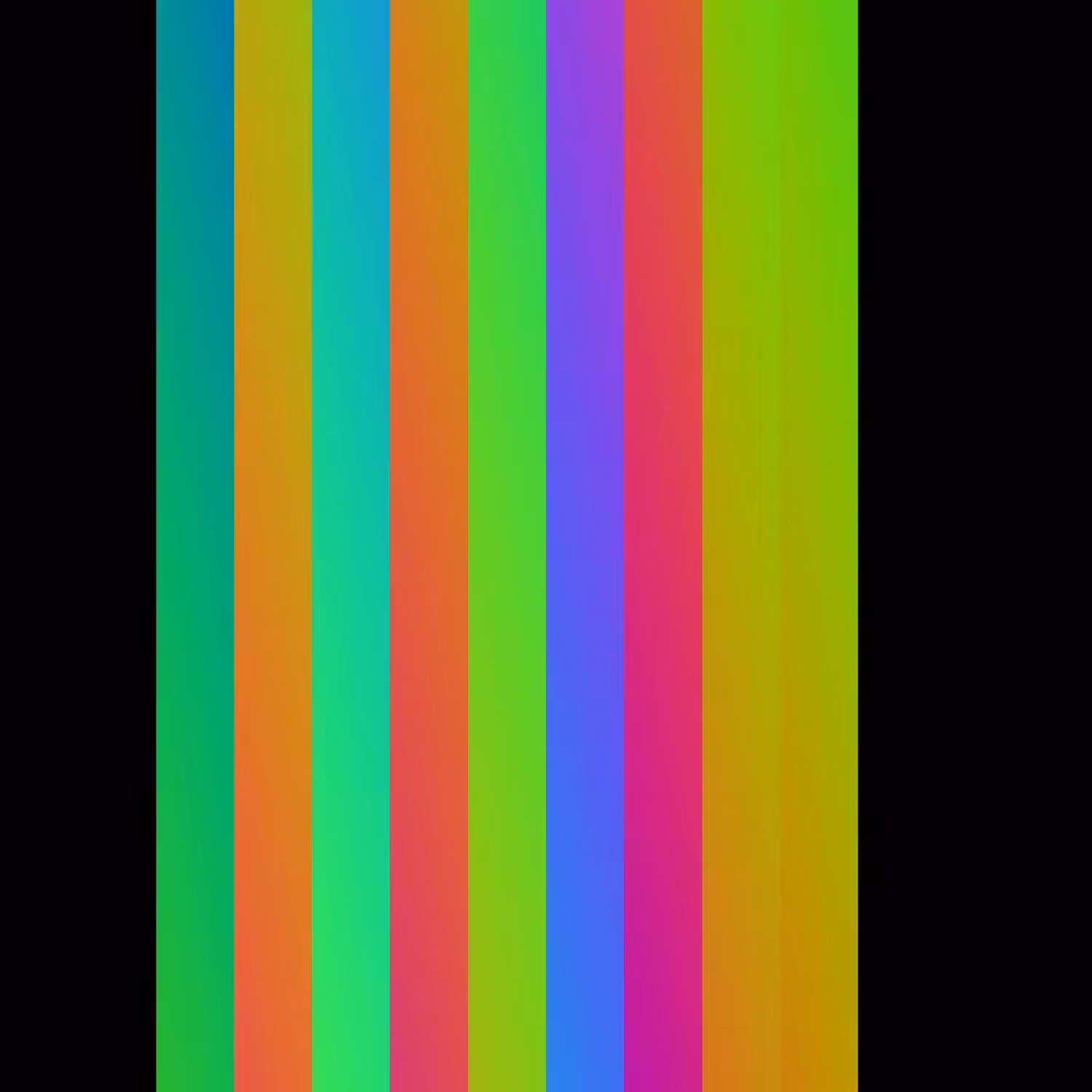 Raining colors