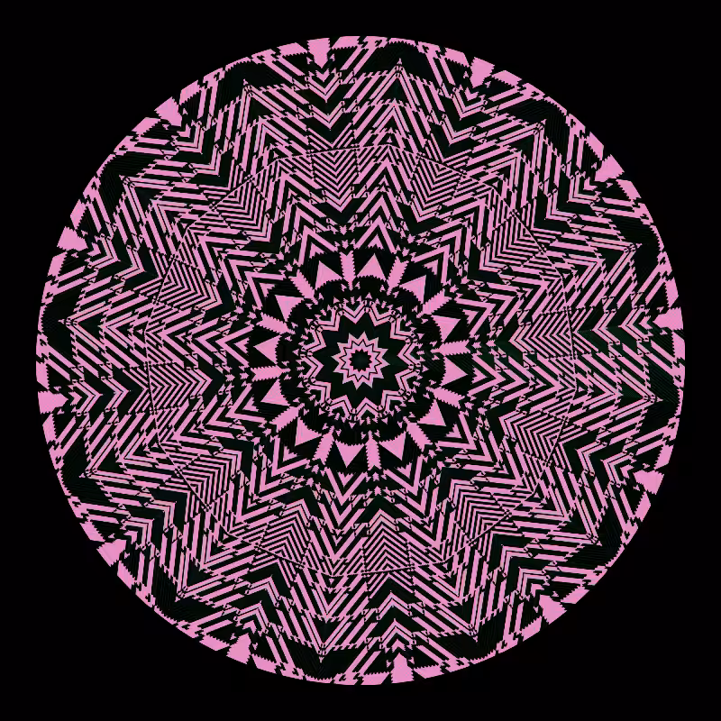 Binary kaleidoscope #9