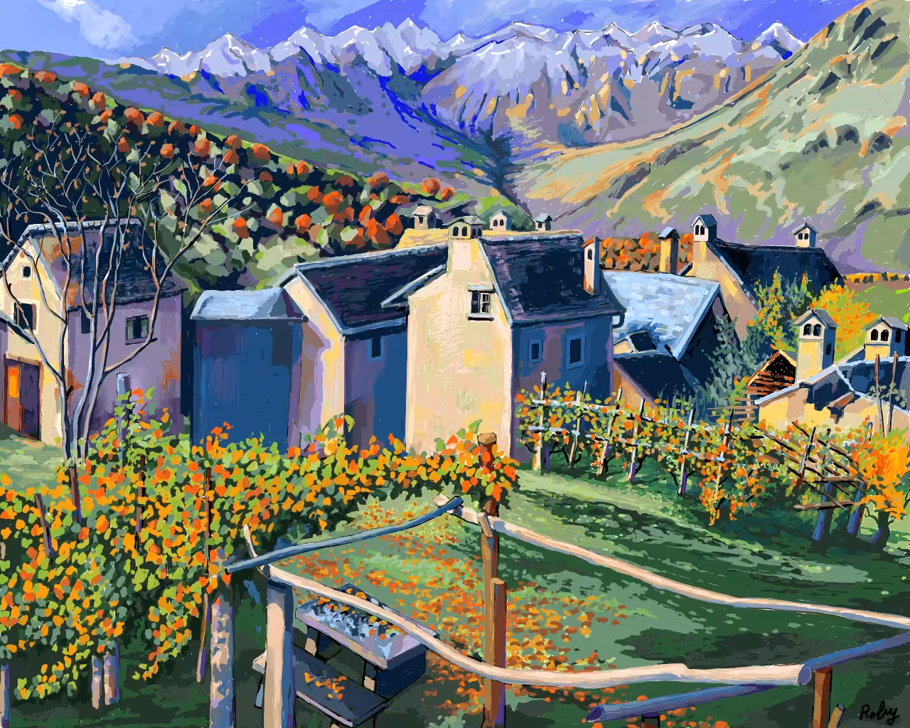 Alpine Fall