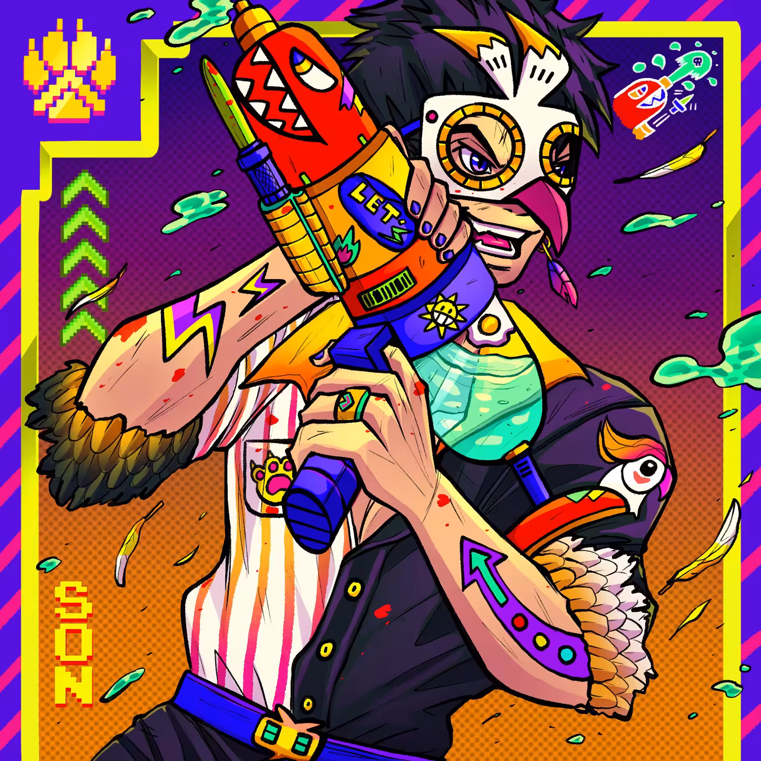 MAD MUTANTS X SONOSON MARKER #SR08 - SON