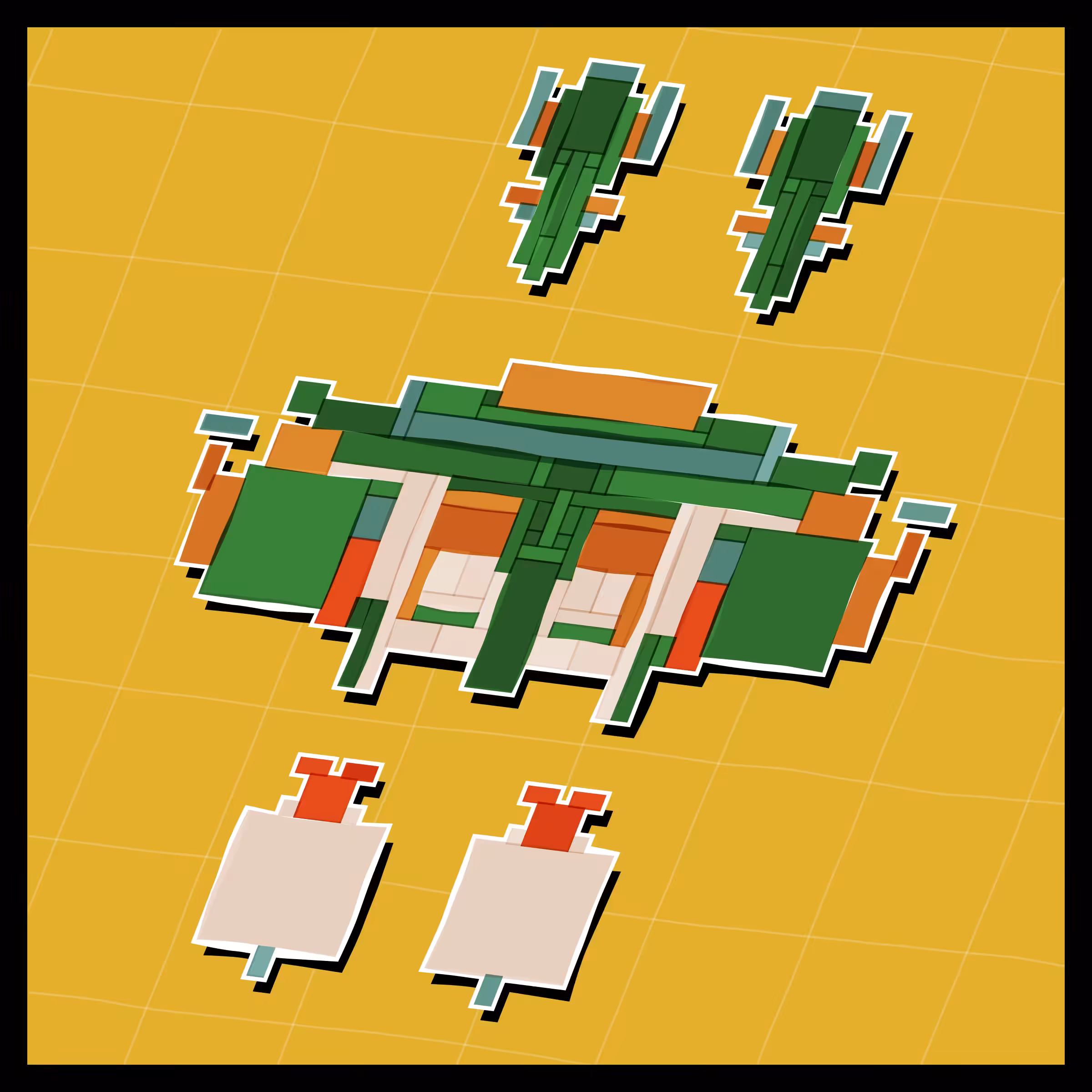 Paper Armada #1093