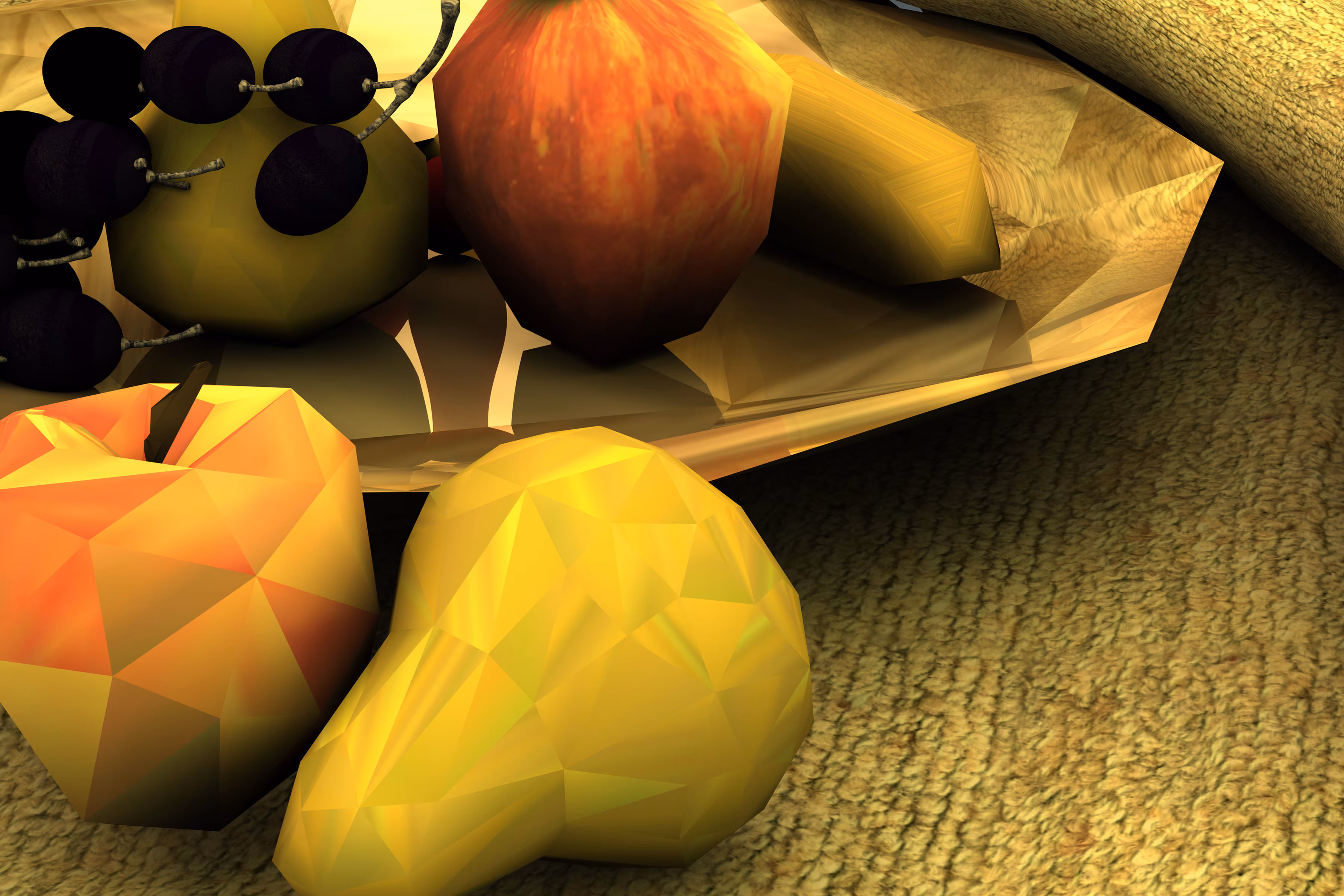 THE HISTORY OF POLYGONS I ( Still Life 1 / 2000)