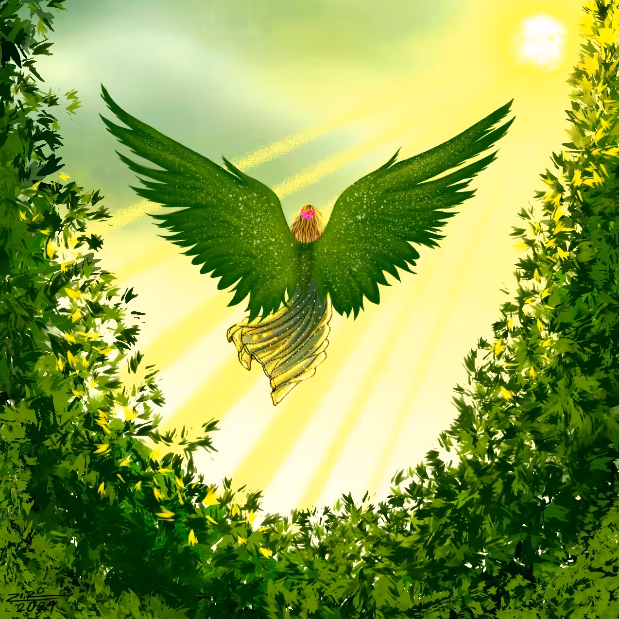 Flight of hope