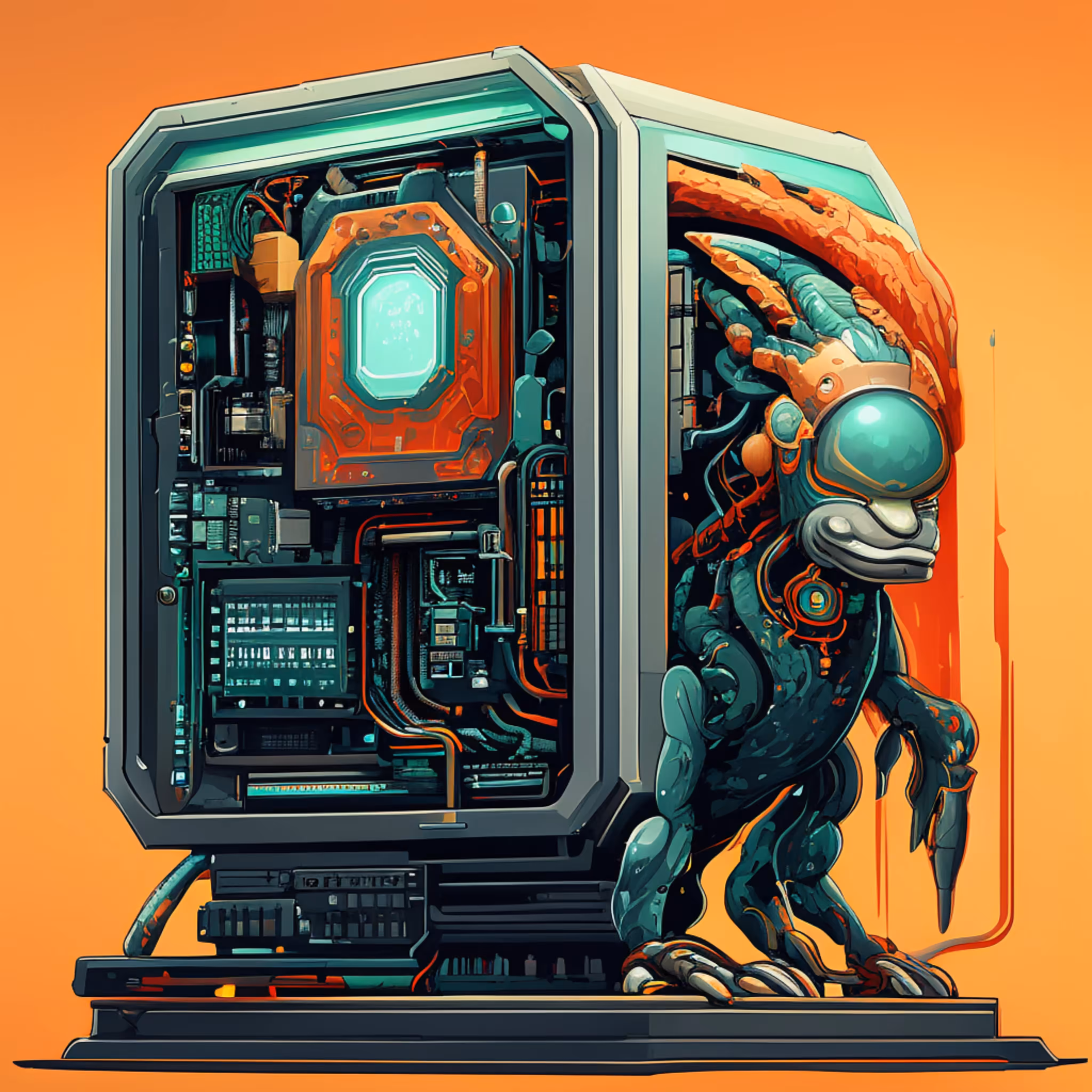 cybernetic symbiosis #18