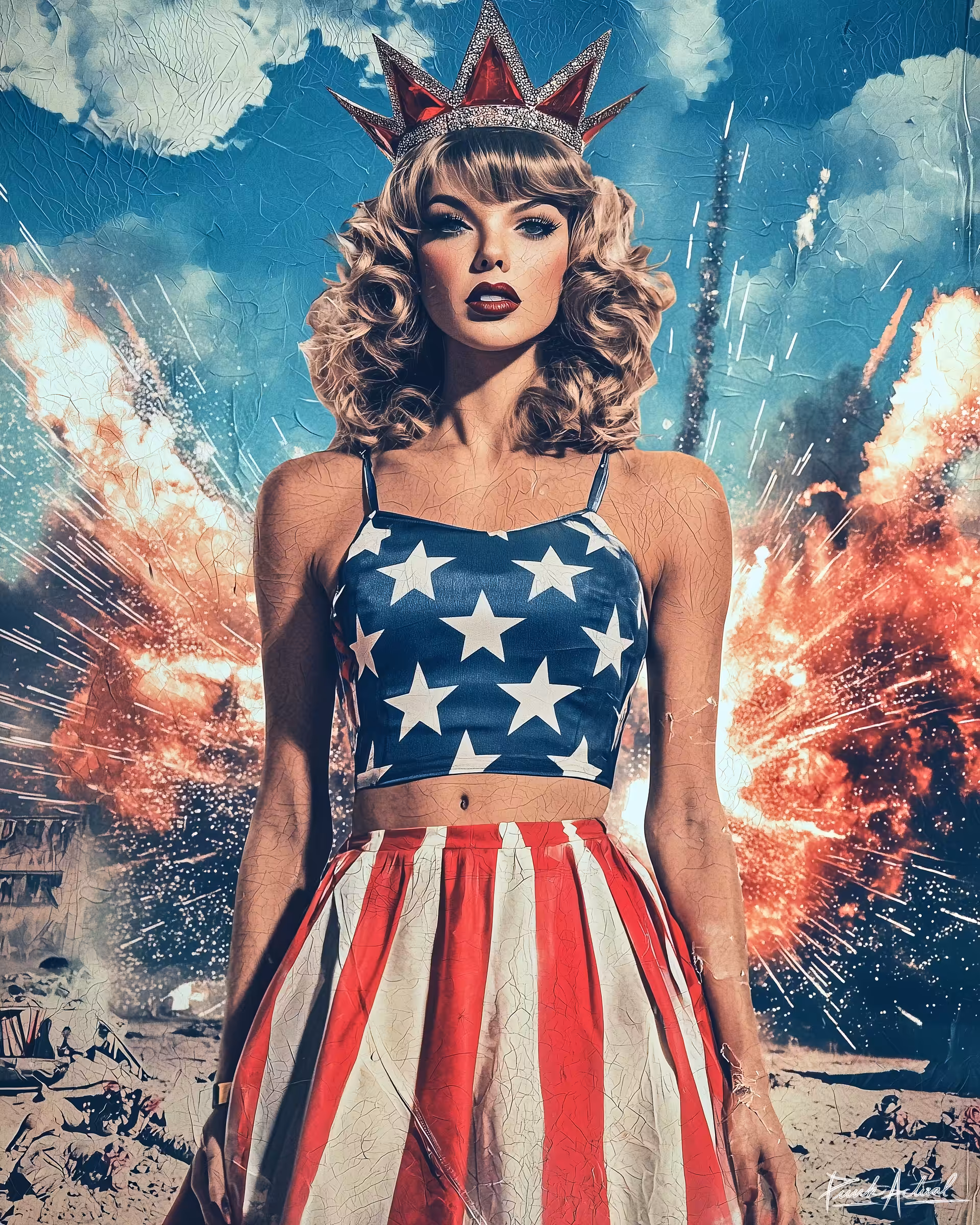 Press "Fuck with Tay Tay" to start WW3