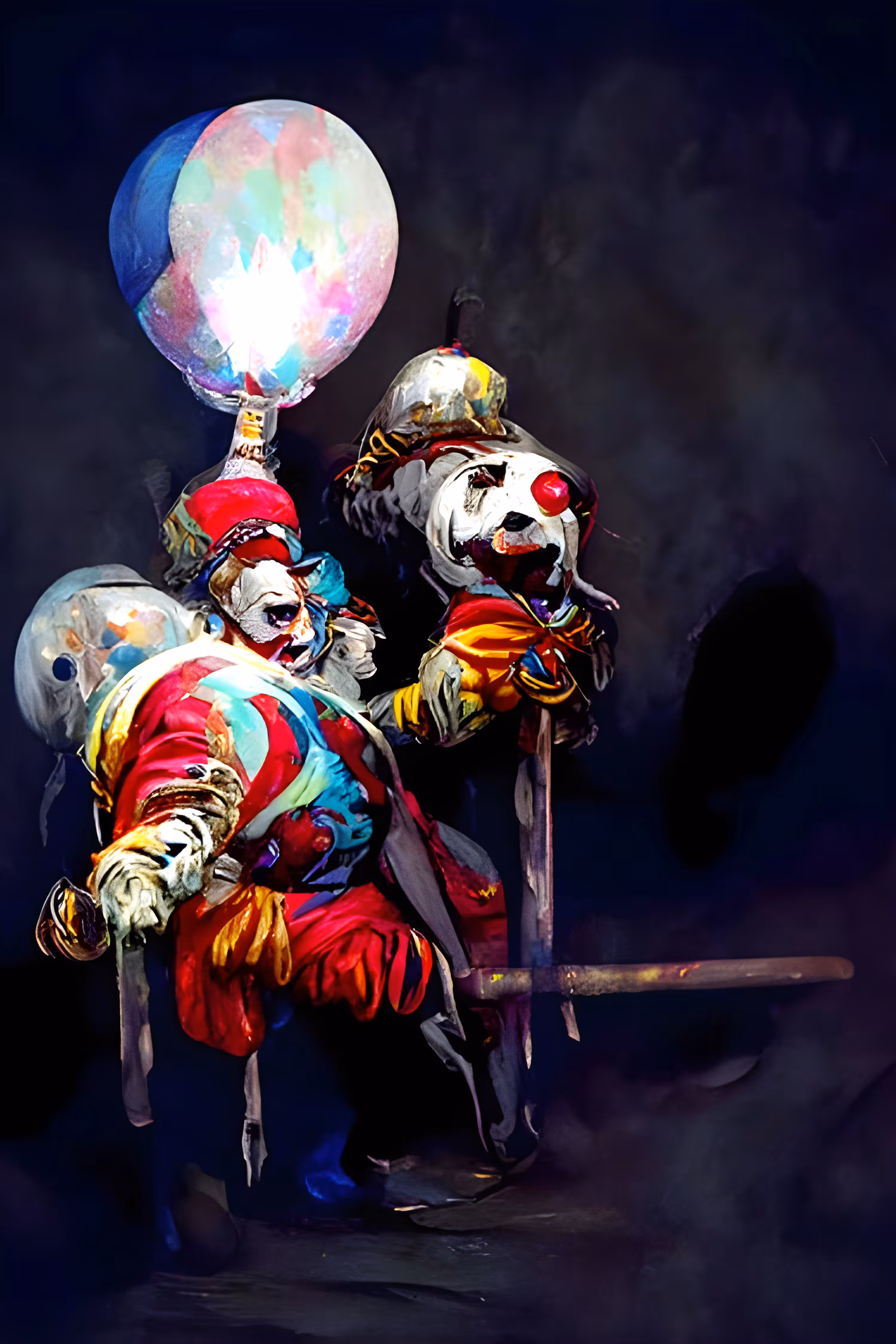 Inflating Your Majesty as Told by the Circus Jester Par Excellence