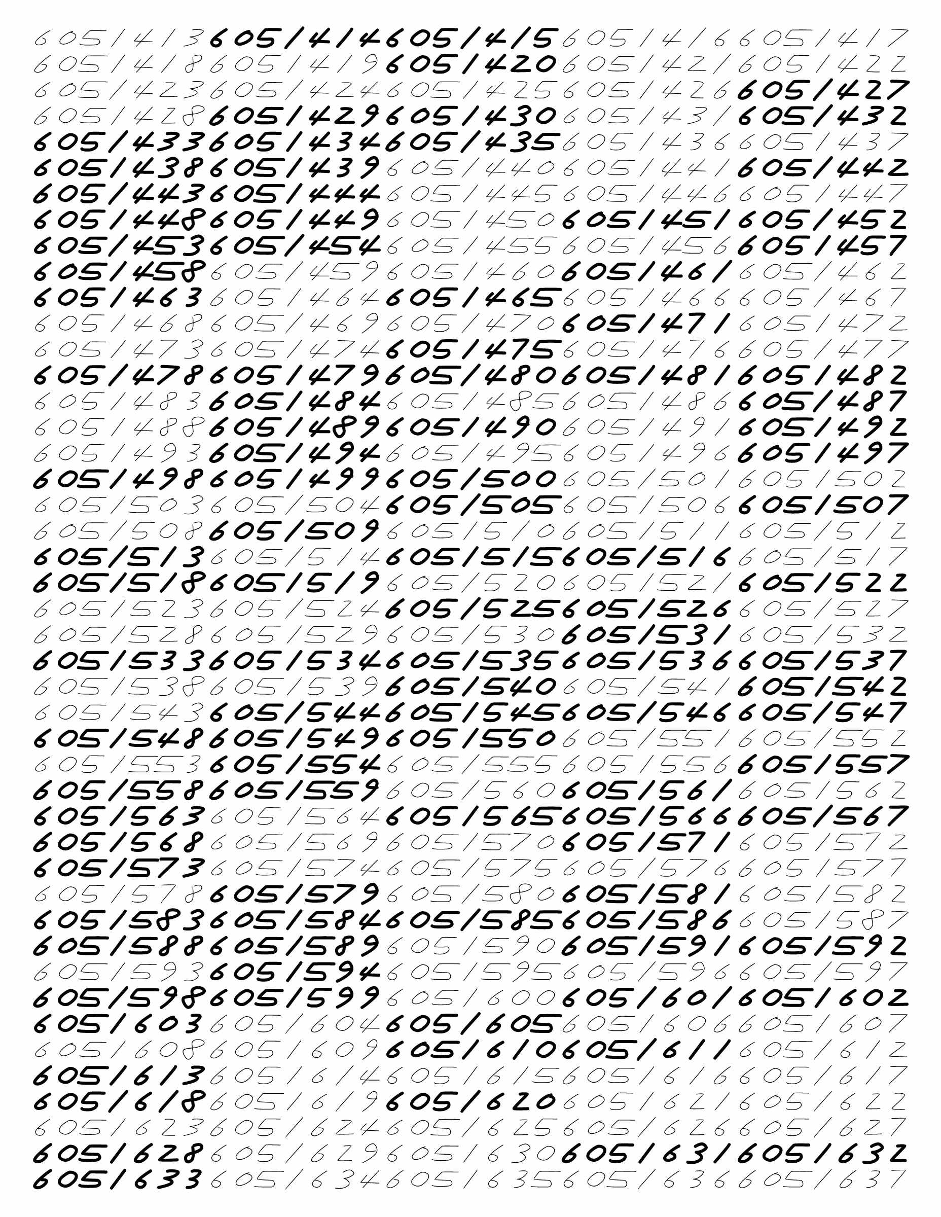 Endless (5,607,250 to Infinity) #1478