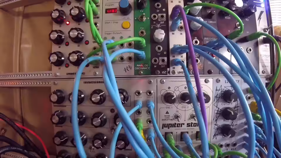 "Electronic Synthesizer" 2021 Digital Video Poster