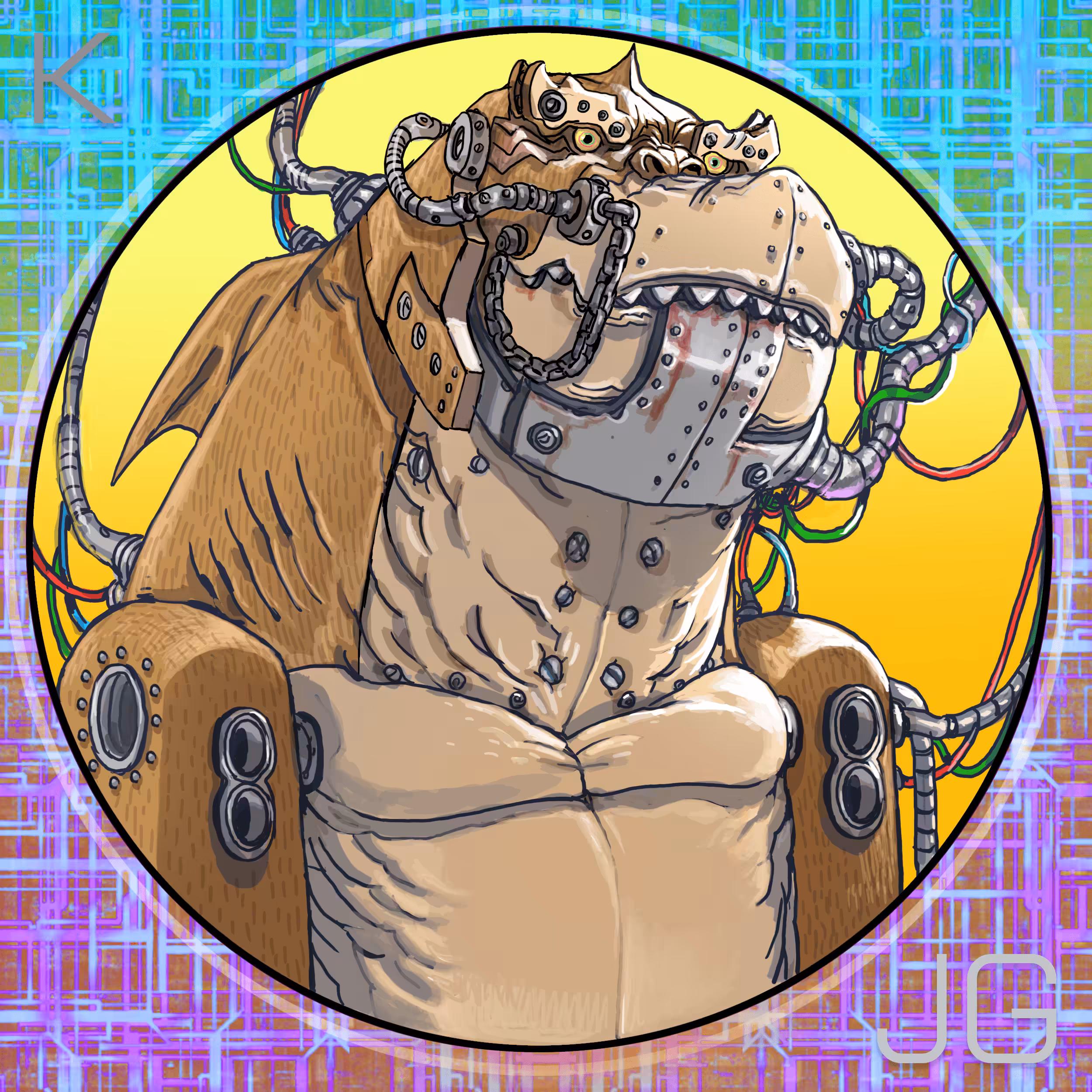 Kong Bot Coins No.18: Giant Shark Kong