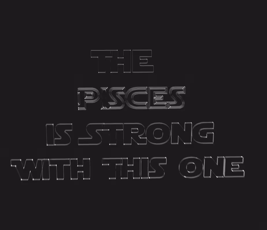 The "Pisces" Is Strong With This One