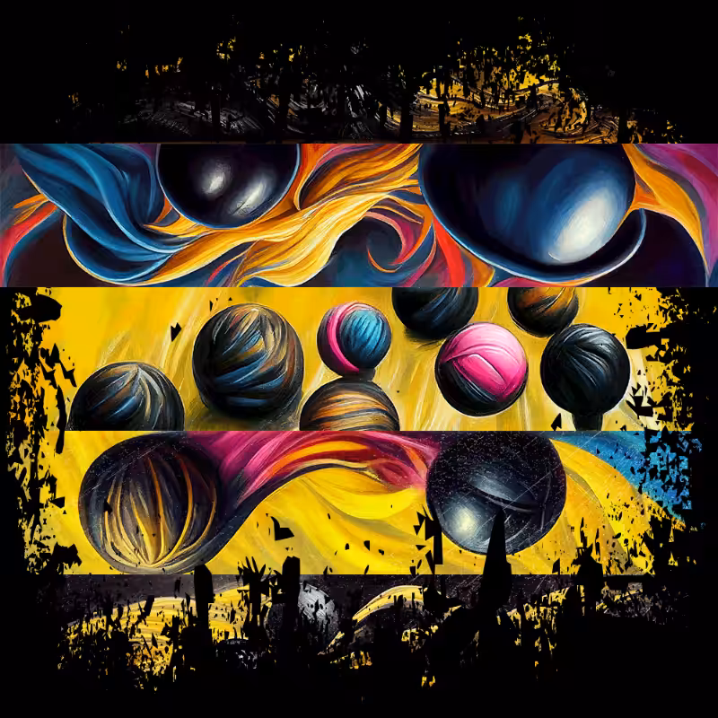AI Abstract Balls #26