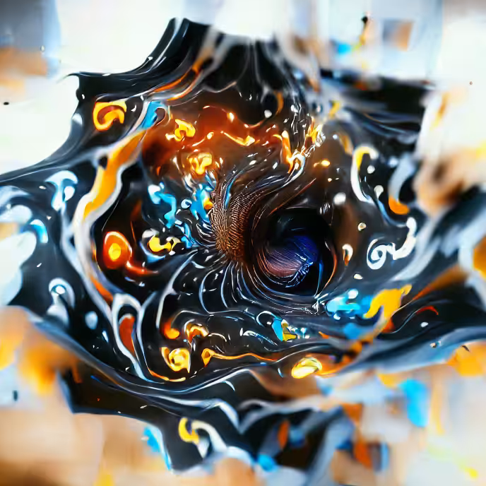 Into the black hole