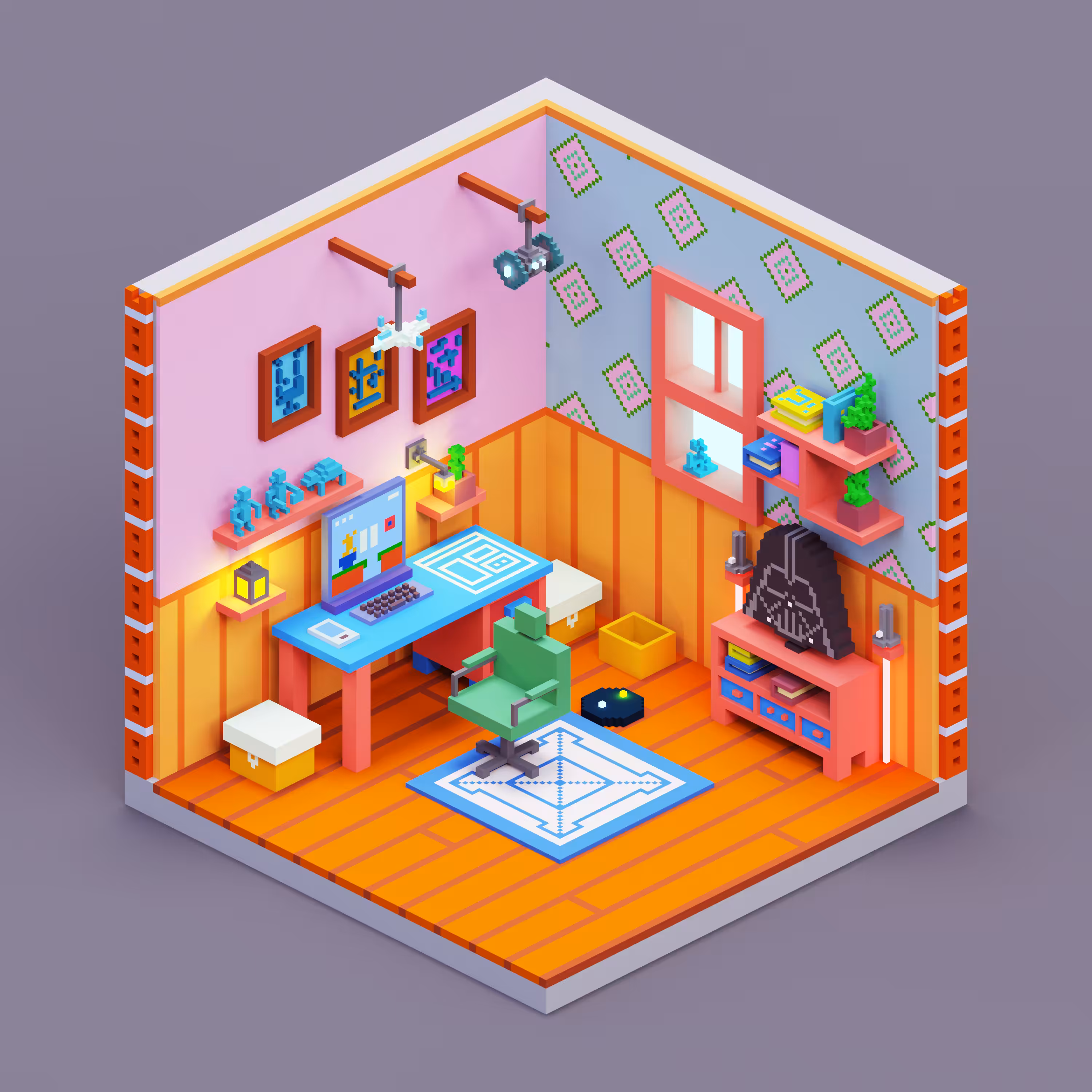 Voxel Room 4