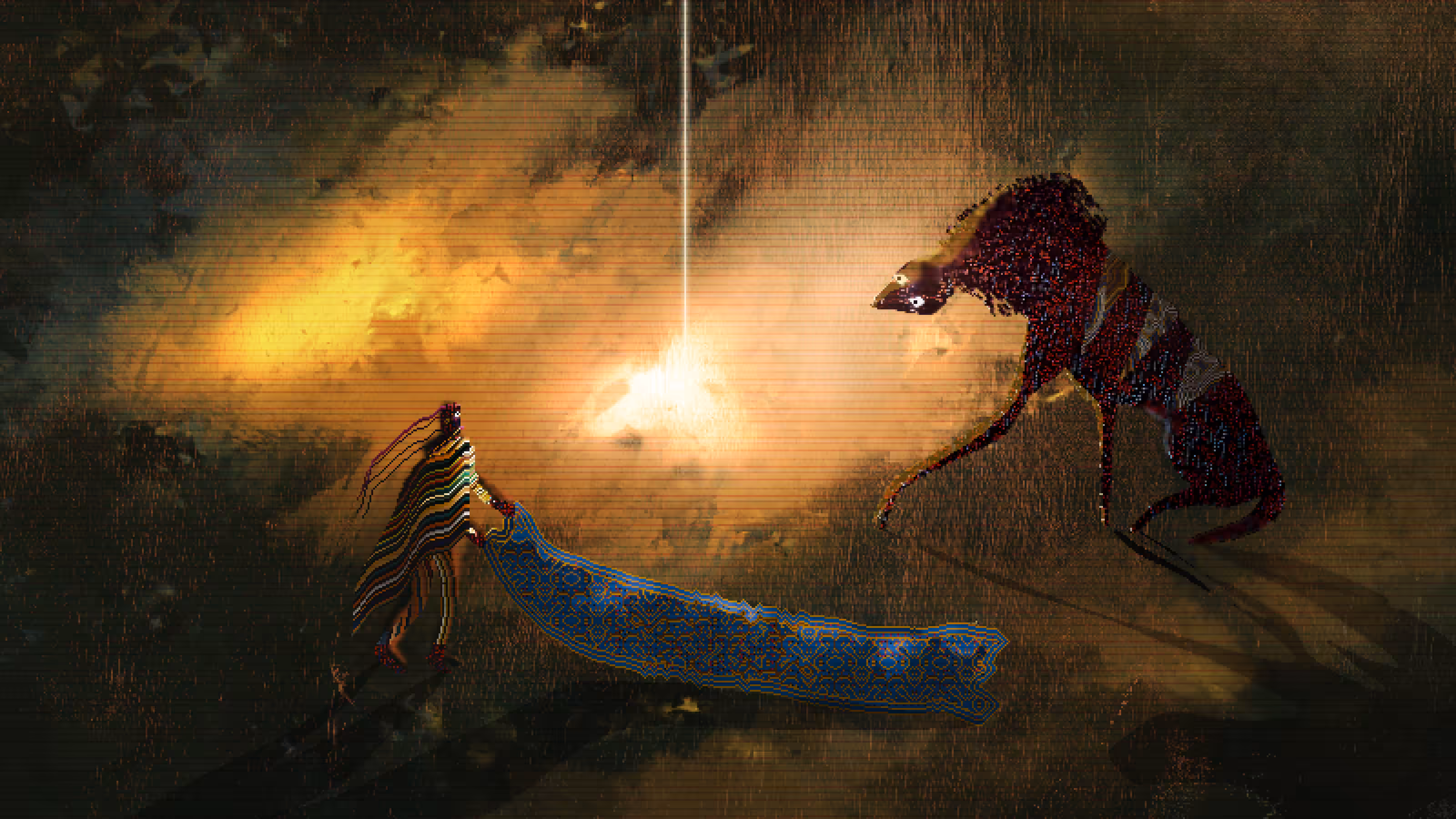 Marola's Art Shop: A carpet merchant finds a intriguing costumer at the center of the world