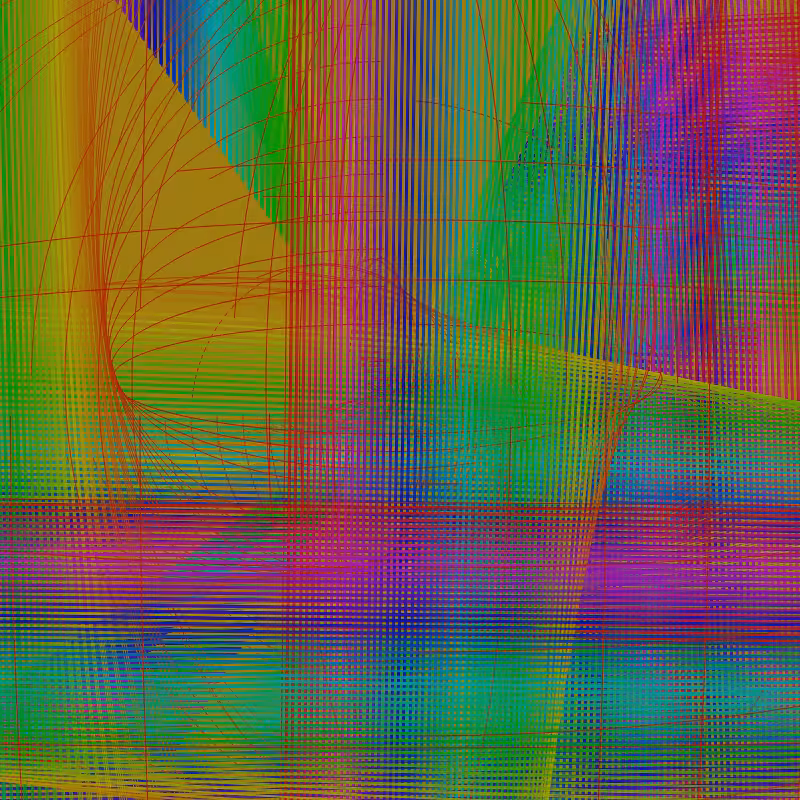 Fibonacci Rainbow Spiral v2 variation 2 #1