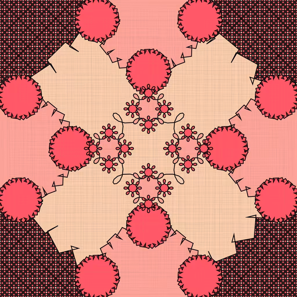 10 patterns 10 palettes #17