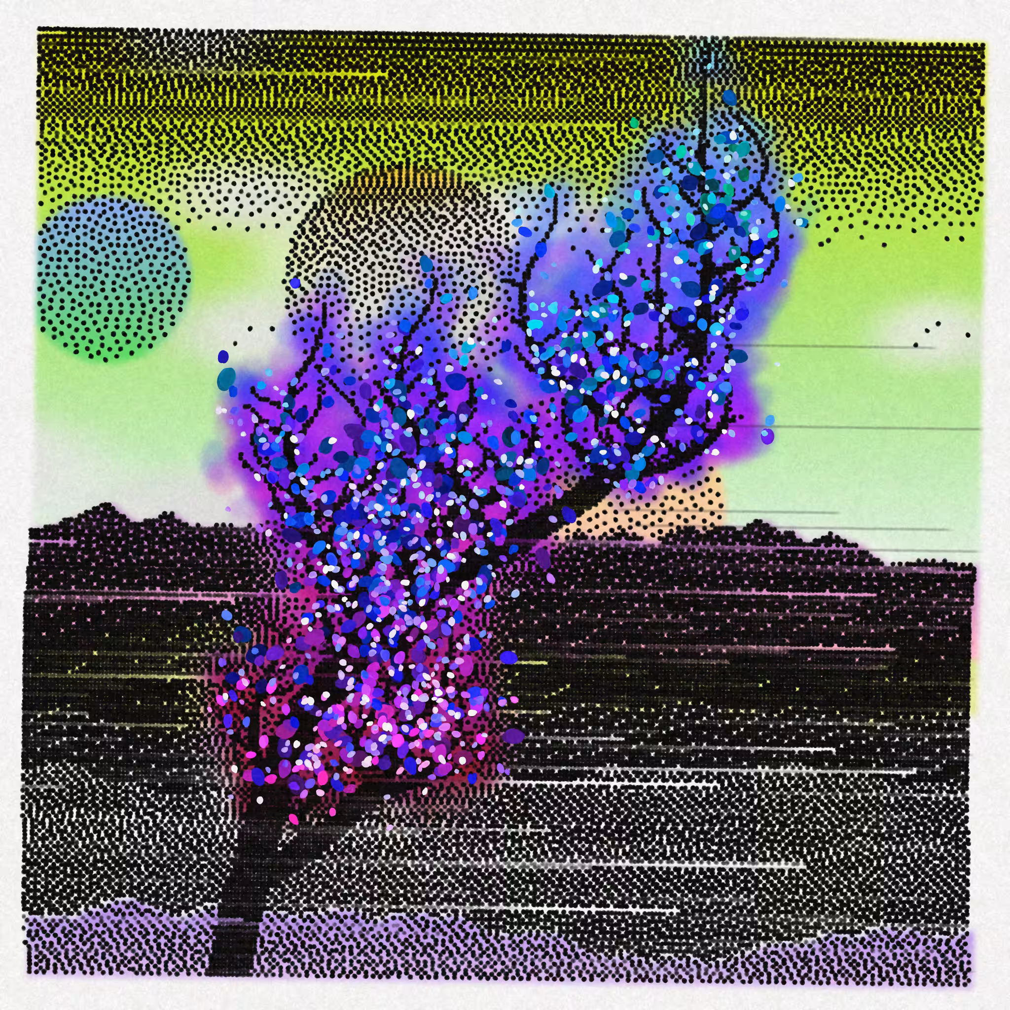 Dithered Branches #201