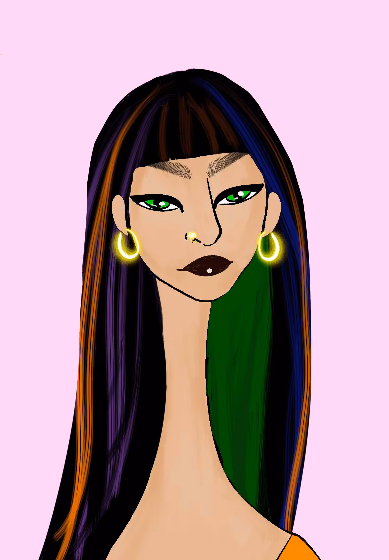 Long Neckie Ladies: Long Neckie Lady #3241