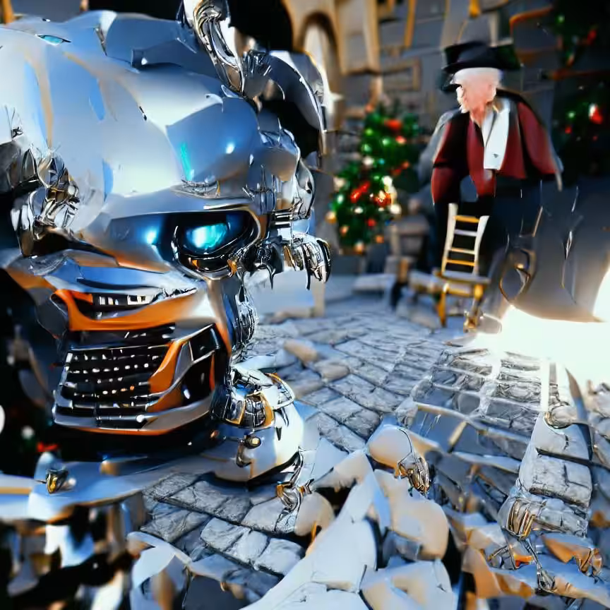 Just A Killer Robot Time Travelin