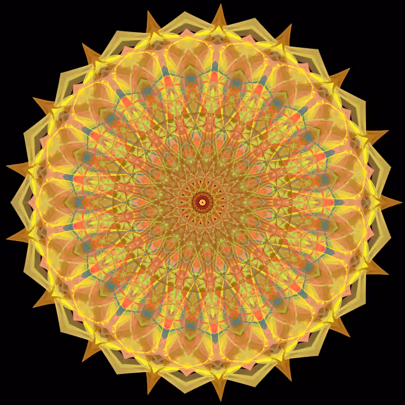 Morphing Mandala - #fxhashturnsone charity #62