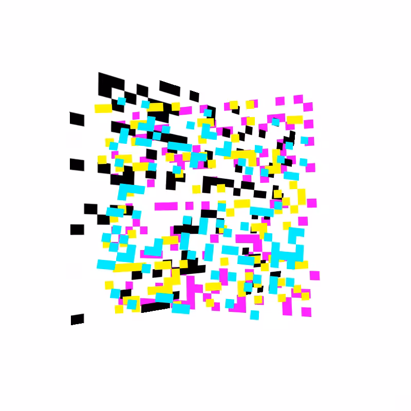 CMYK Decay #22