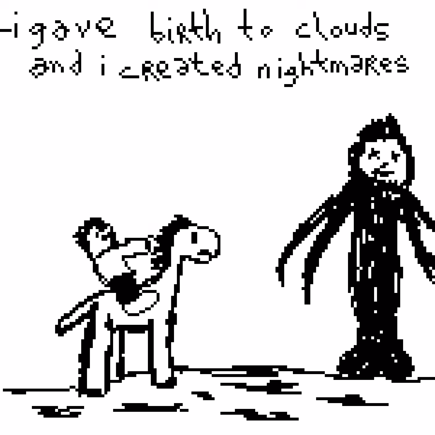 i gave birth to clouds