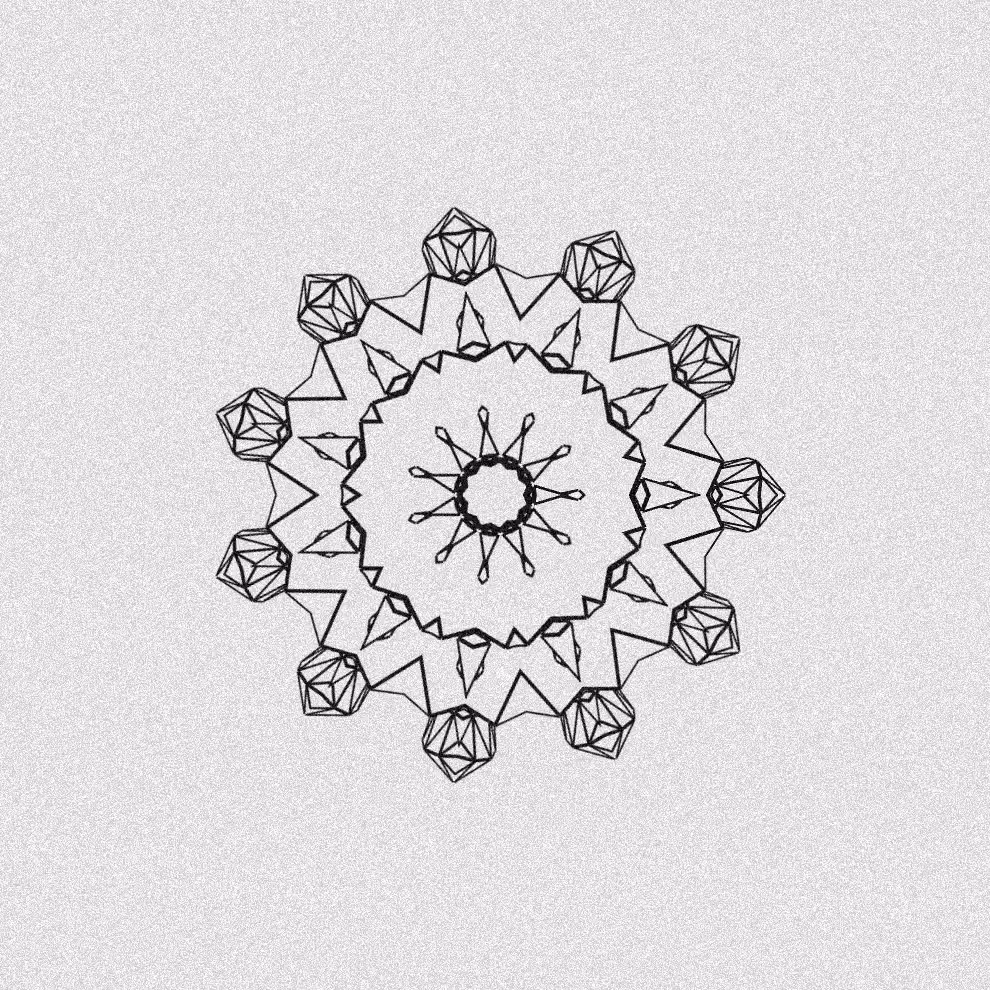 Monochrome Kaleido #349
