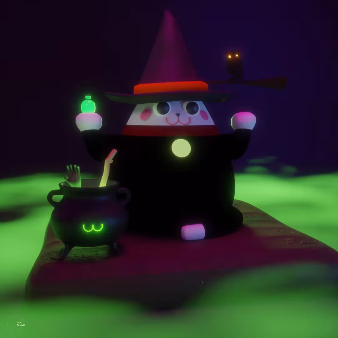 Maneki Neko Halloween Special – Neko Witch