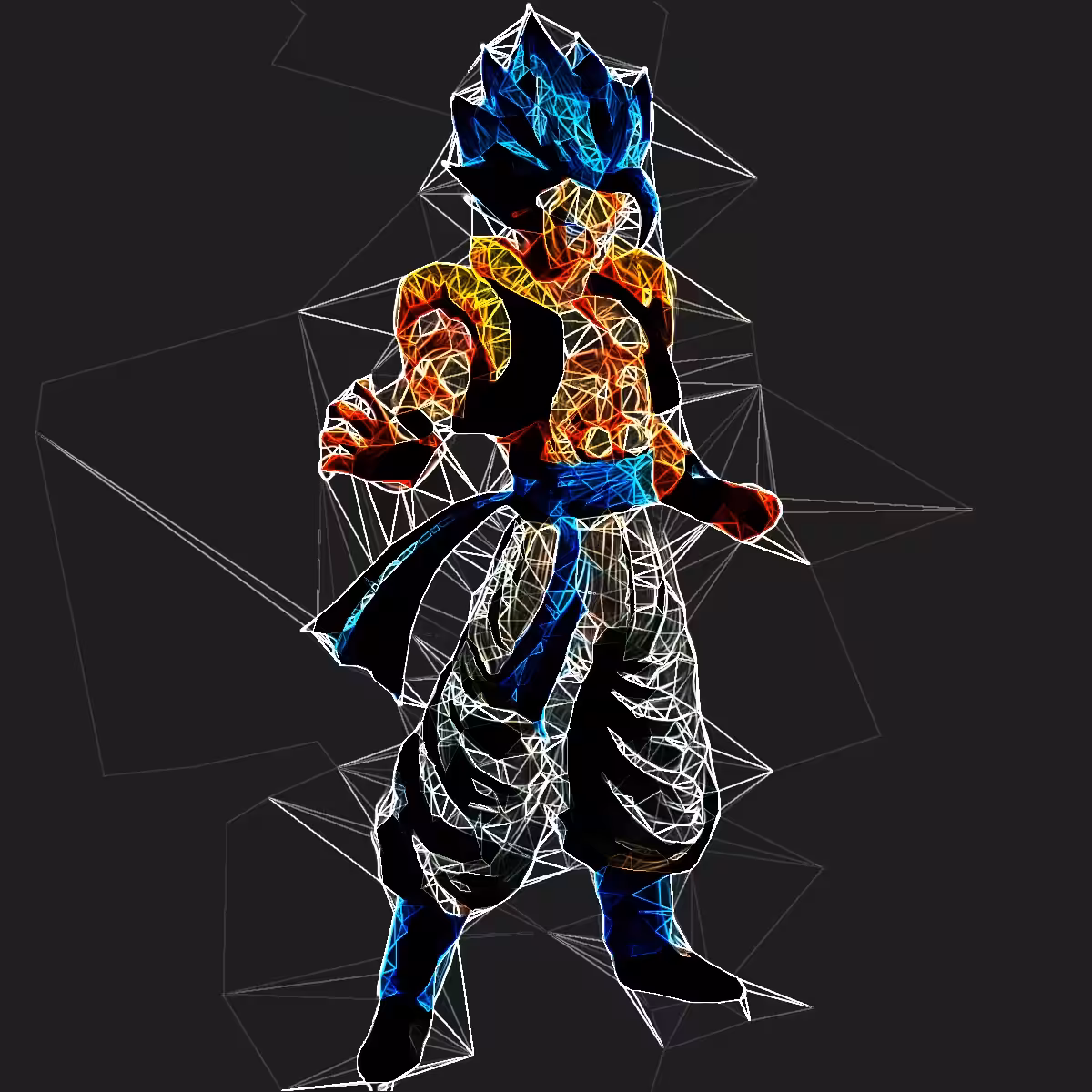 Prismatic SSJG Gogeta