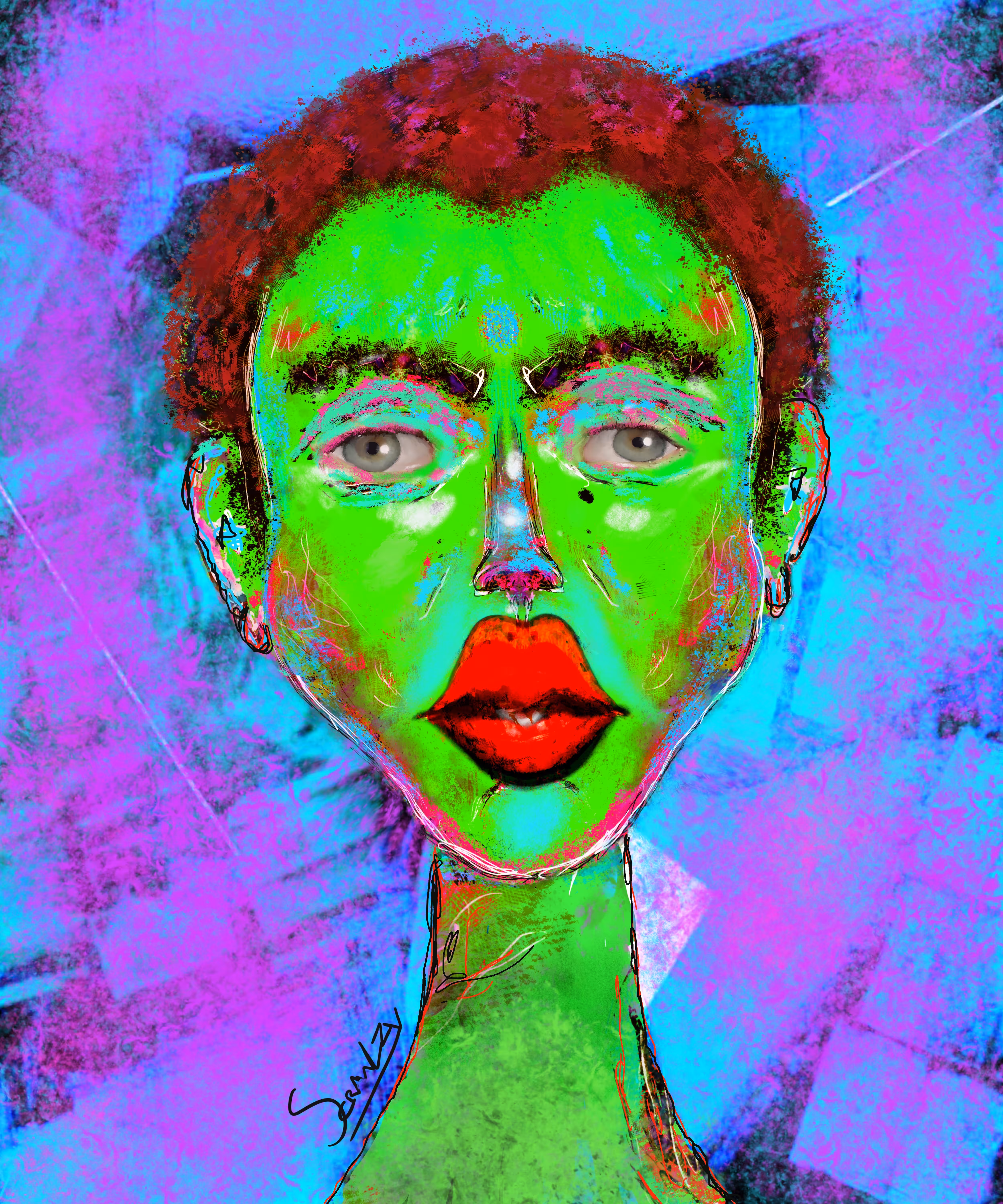 Meji Neon Gaze