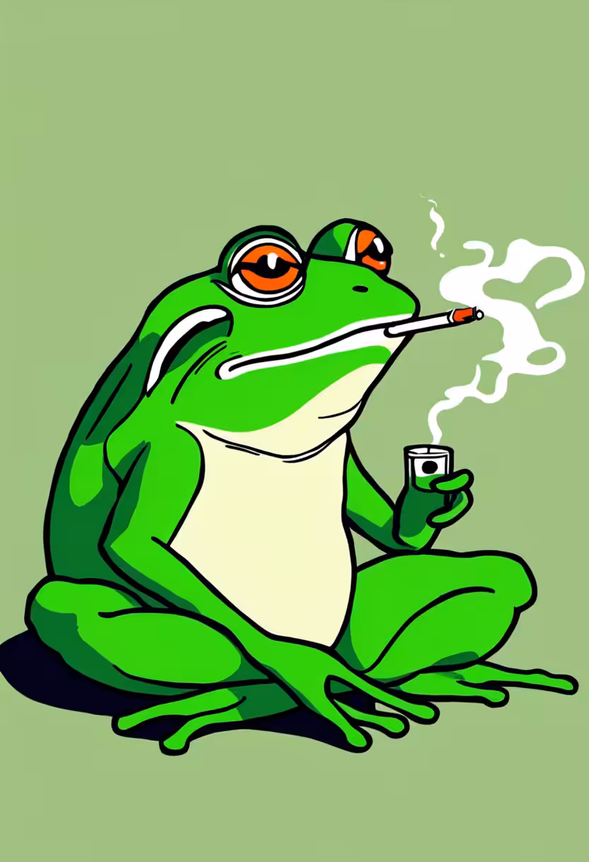 Relax frog 🐸 