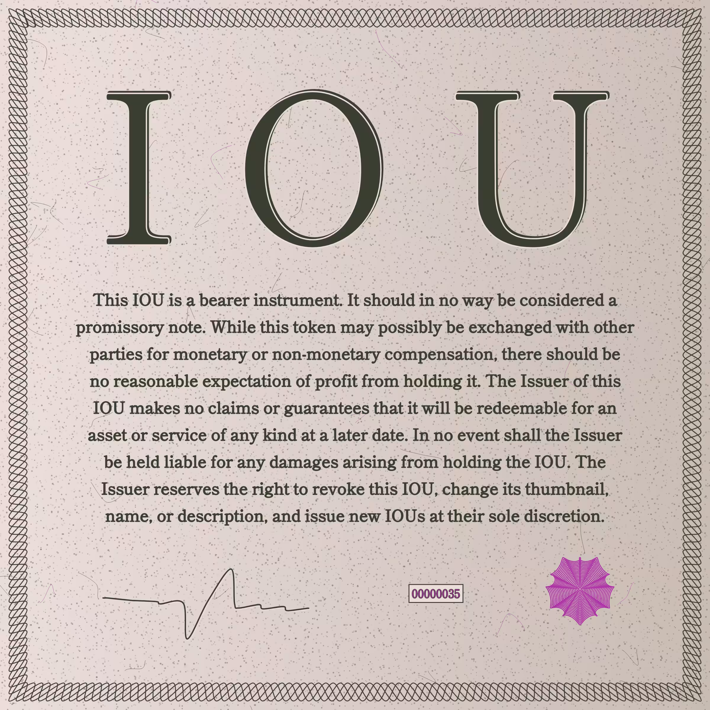 IOU #35