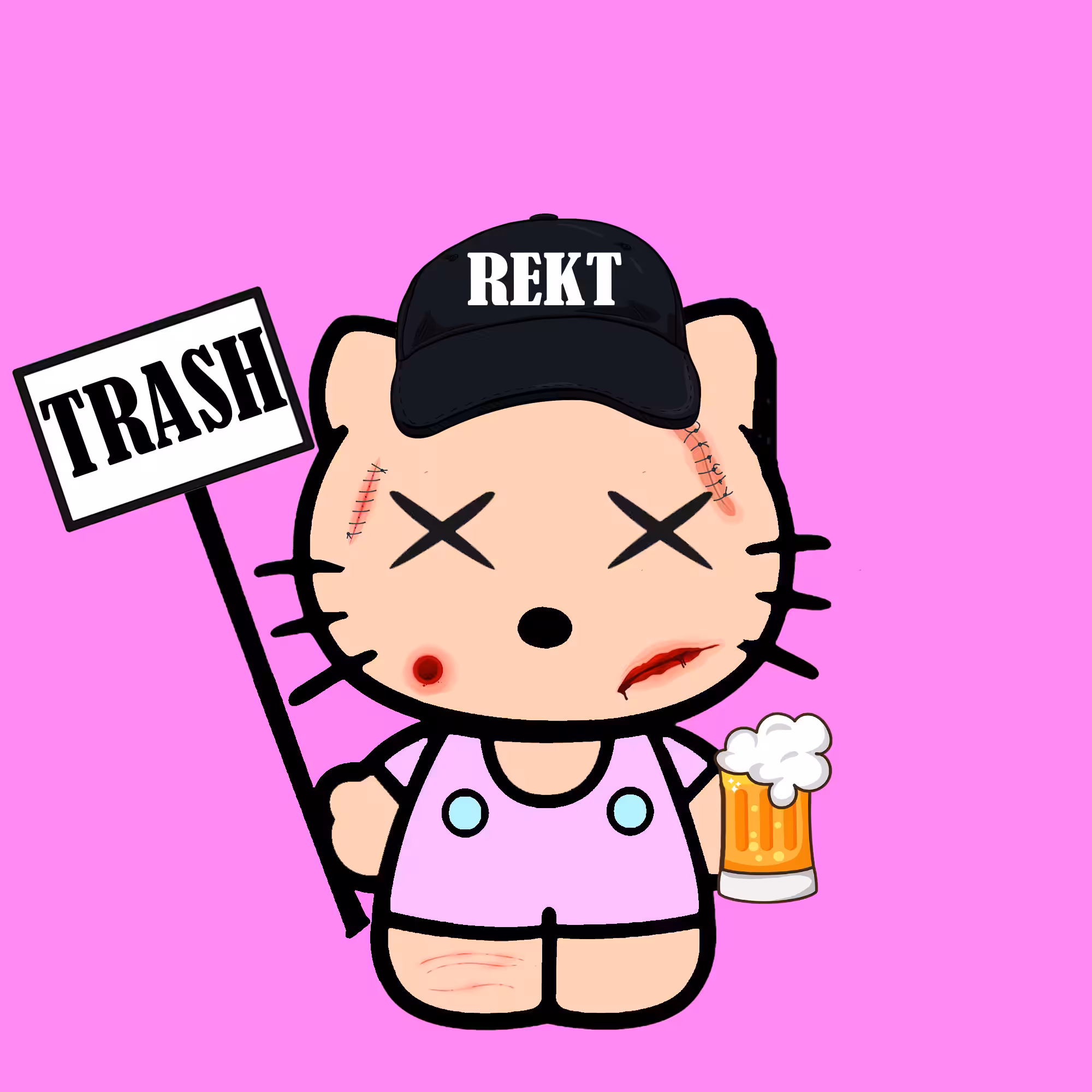 Hello Rekt Kitty - 388