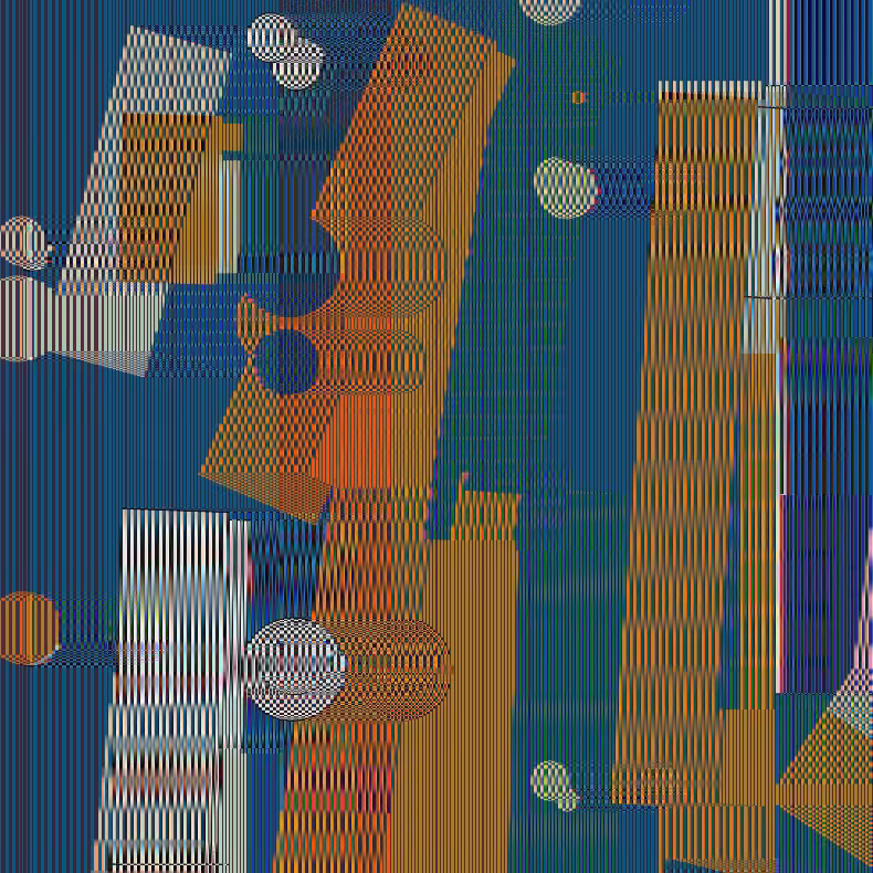 Technicolor Winter (after dead flowers) #5