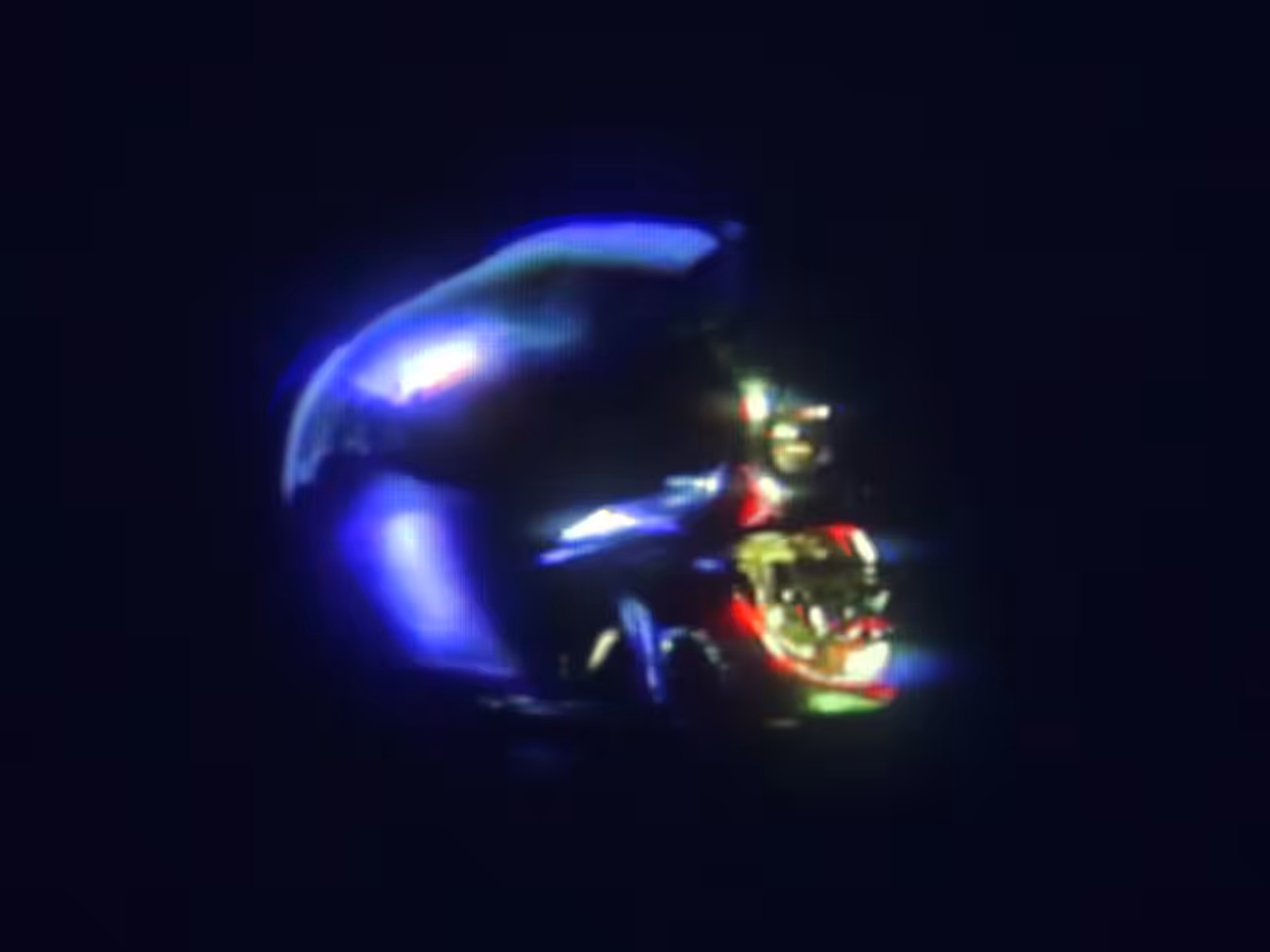 skull loop 001: all the colors of black
