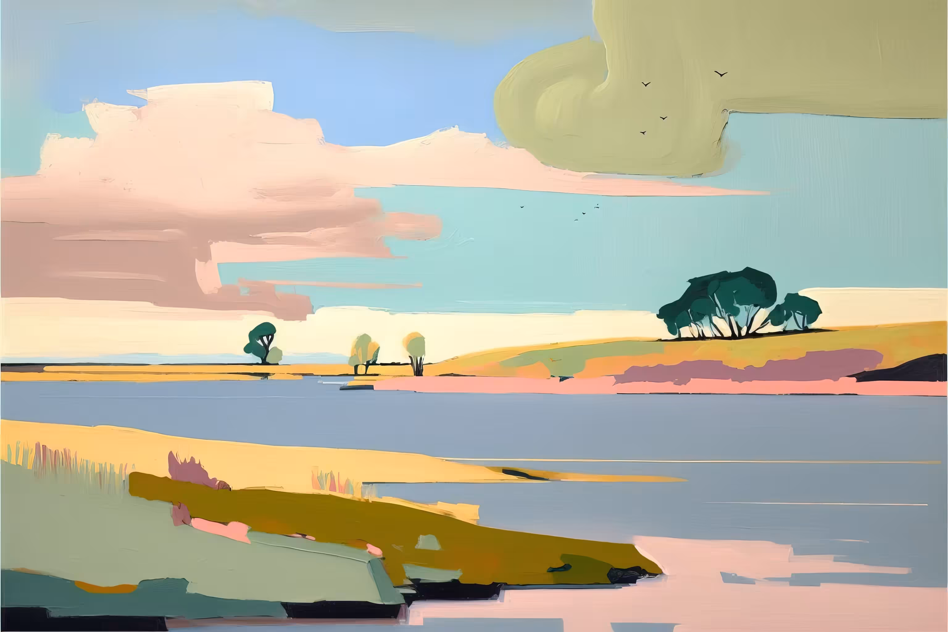 Pastel Clouds