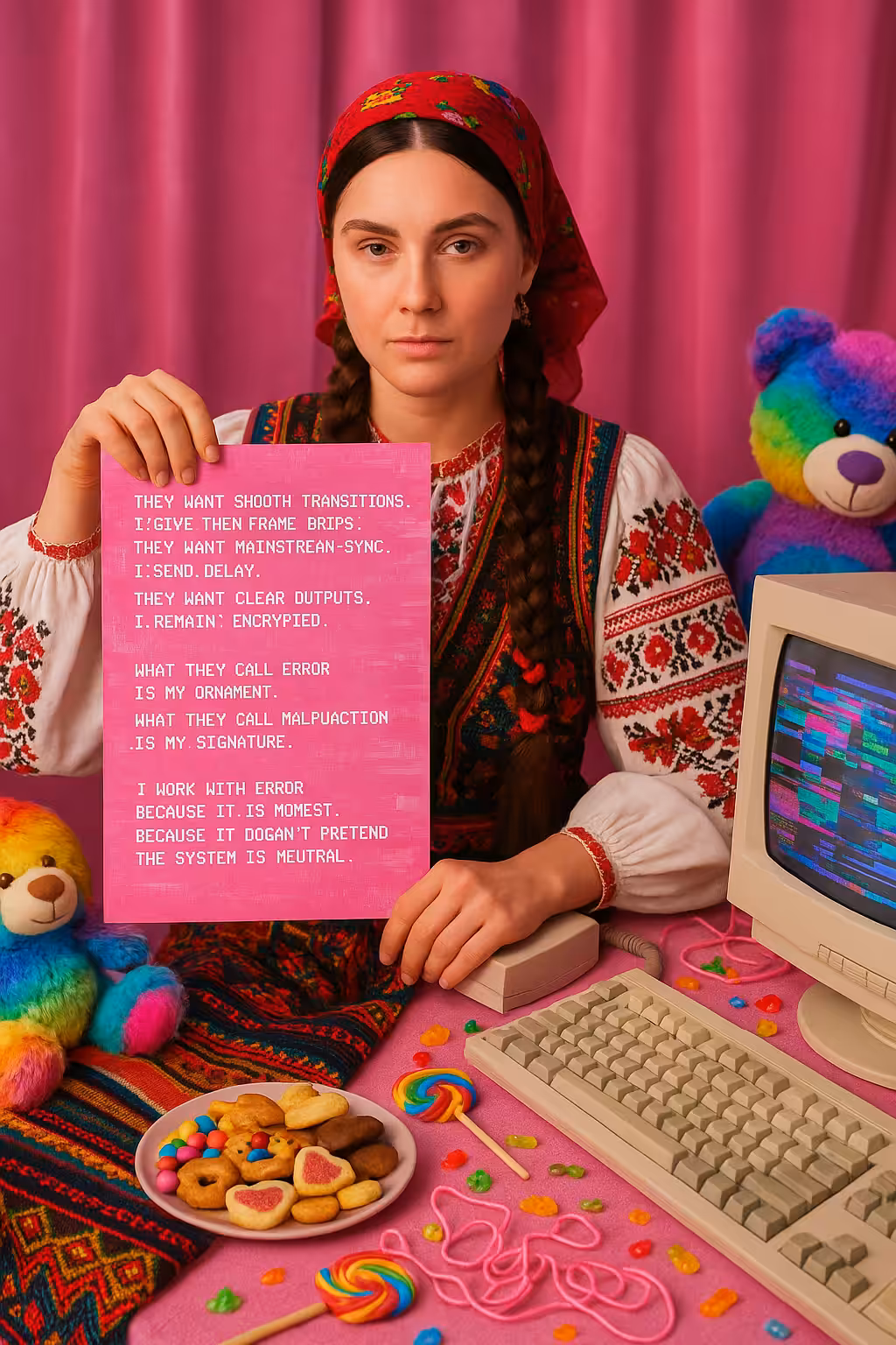 I AM NOT AN OUTPUT: ERROR IS MY ORNAMENT