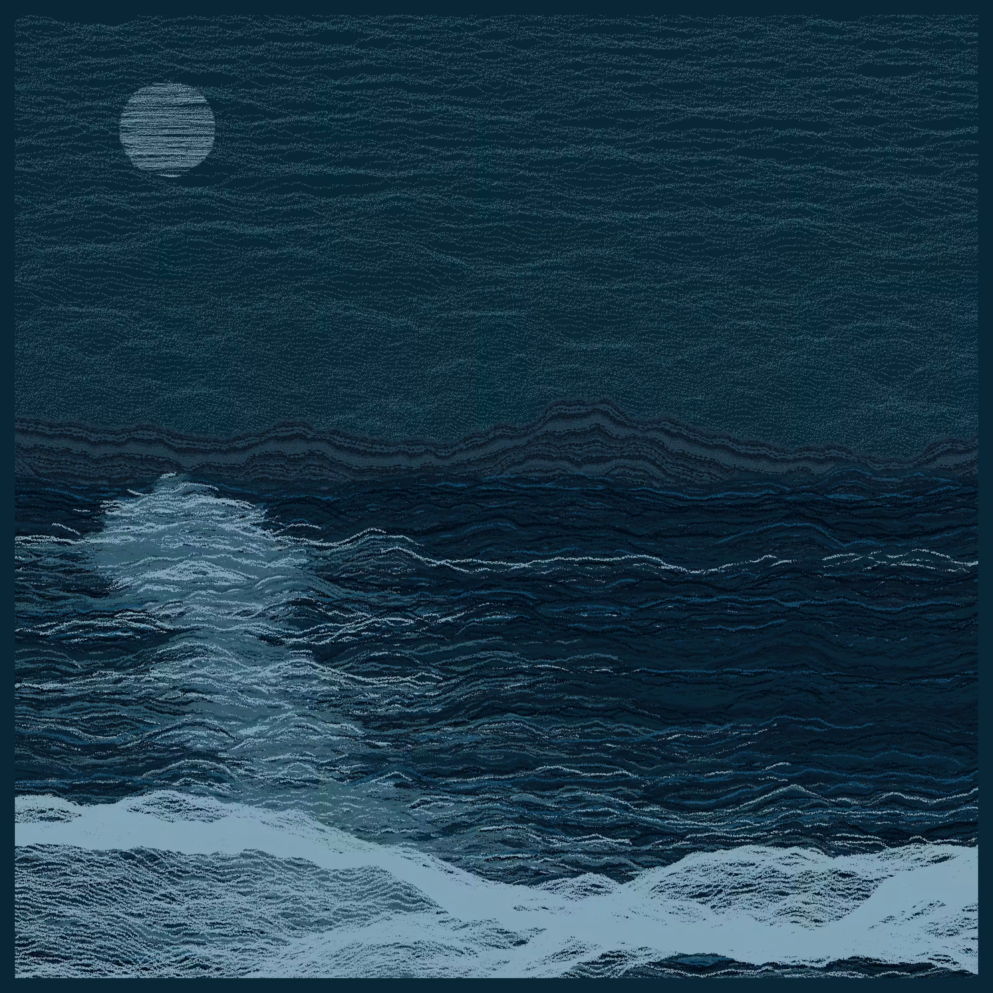 Moonlit Sea #146