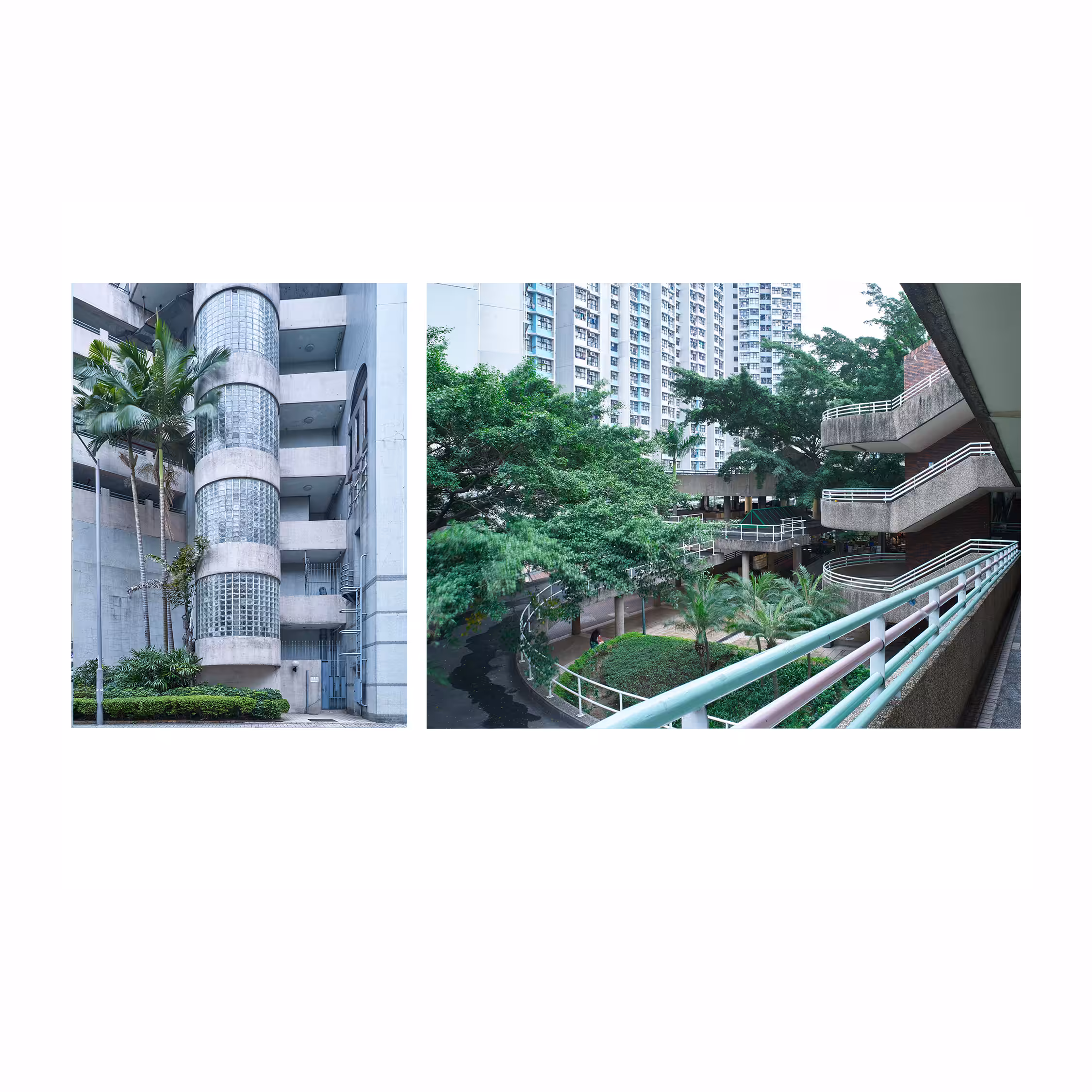 Hong Kong Stillness - diptych #8